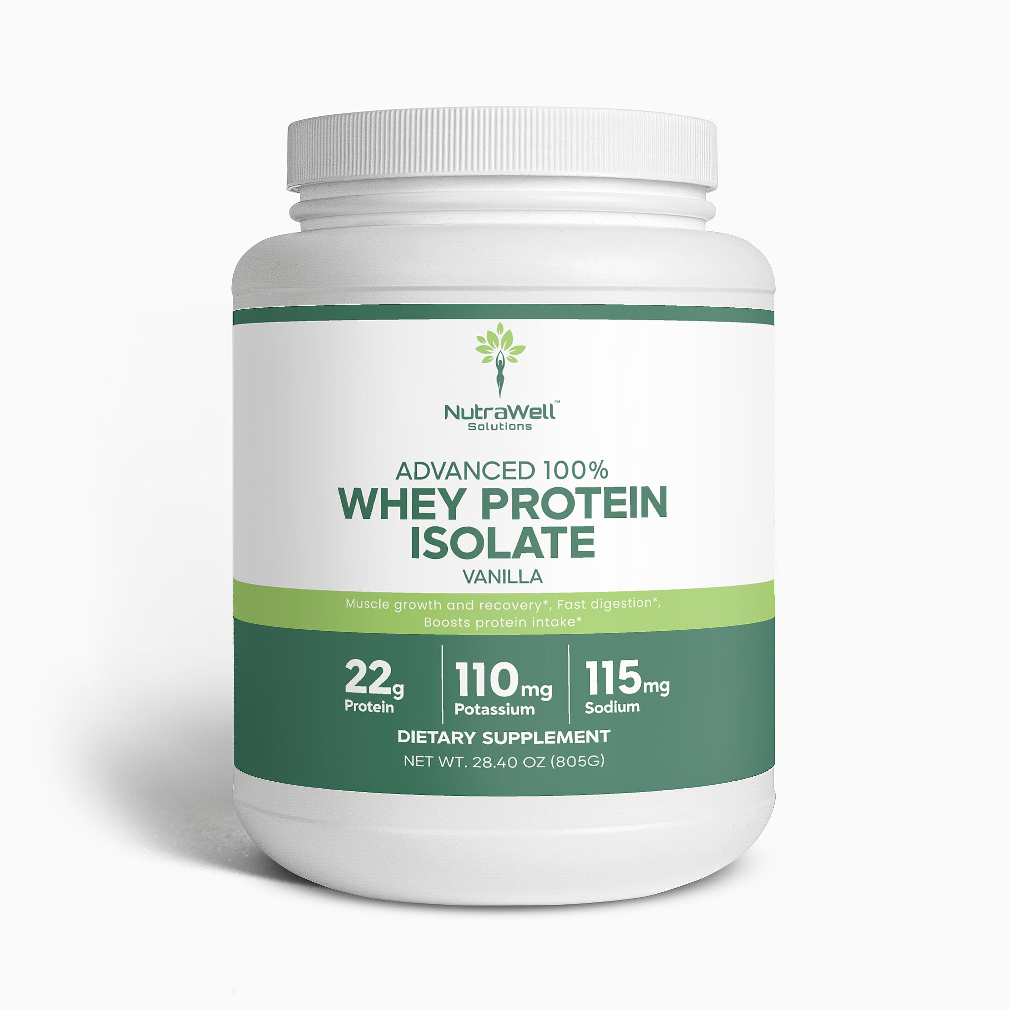 Advanced 100% Whey Protein Isolate (Vanilla)