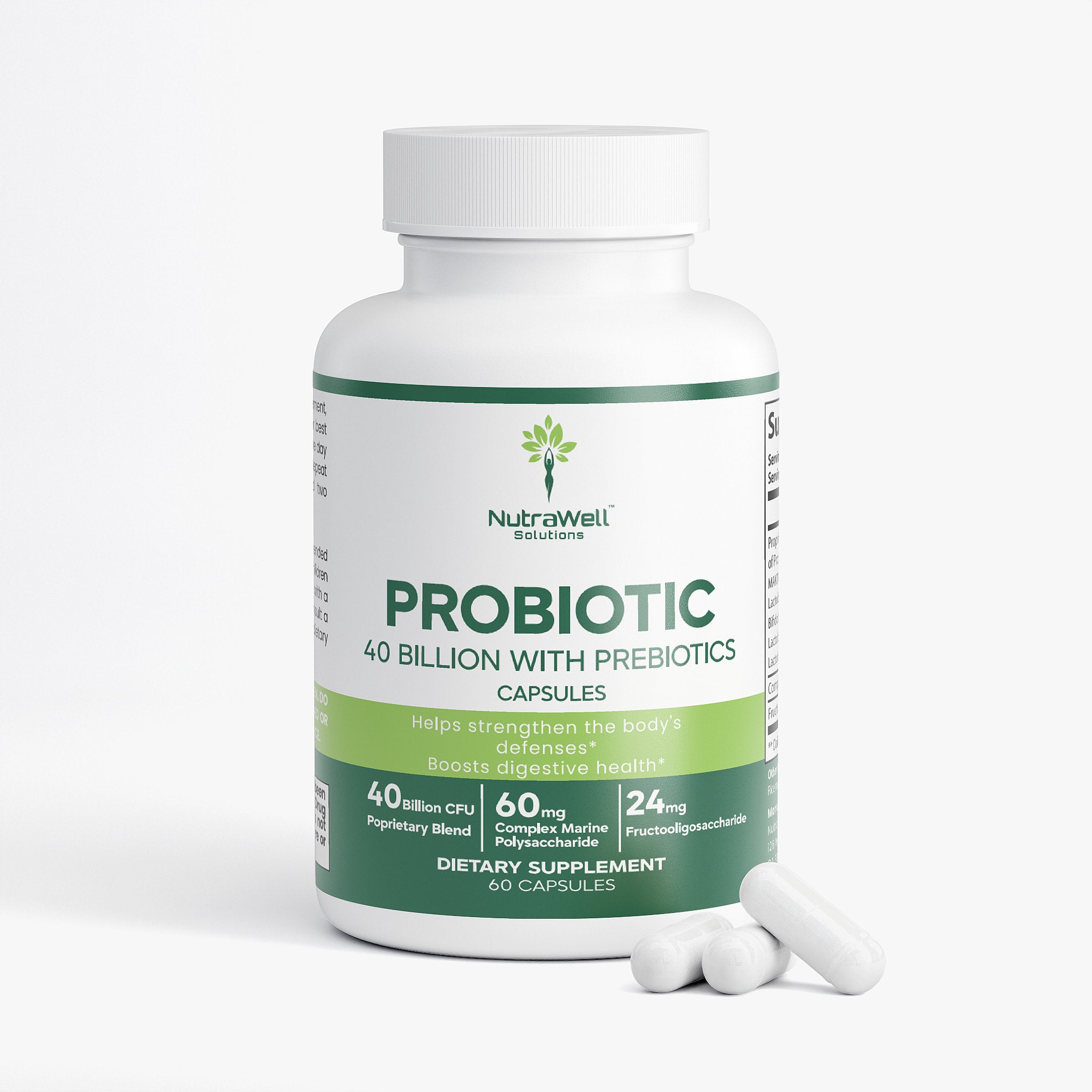 Probiotic 40 Billion with Prebiotics