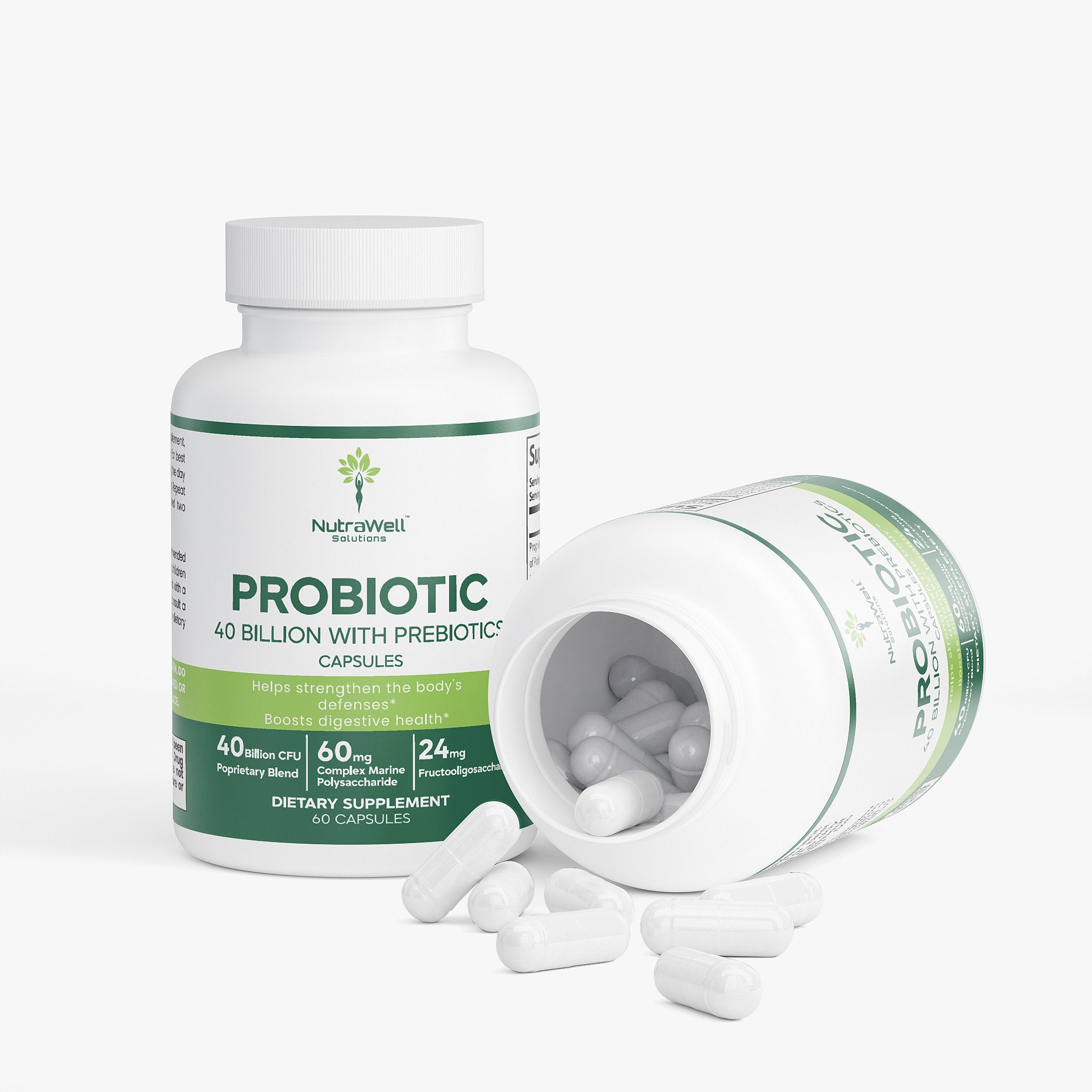 Probiotic 40 Billion with Prebiotics