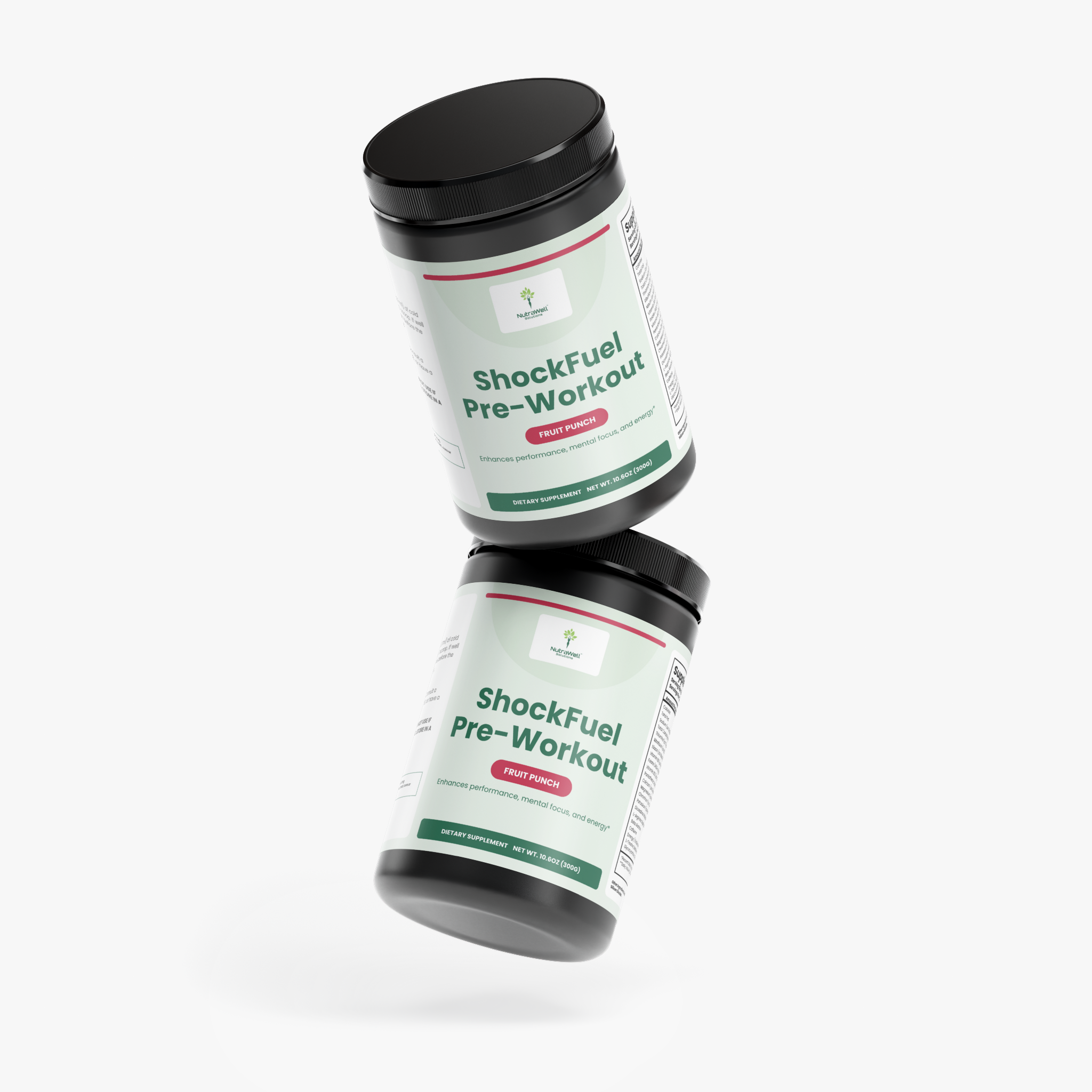 ShockFuel mixing directions and caffeine caution