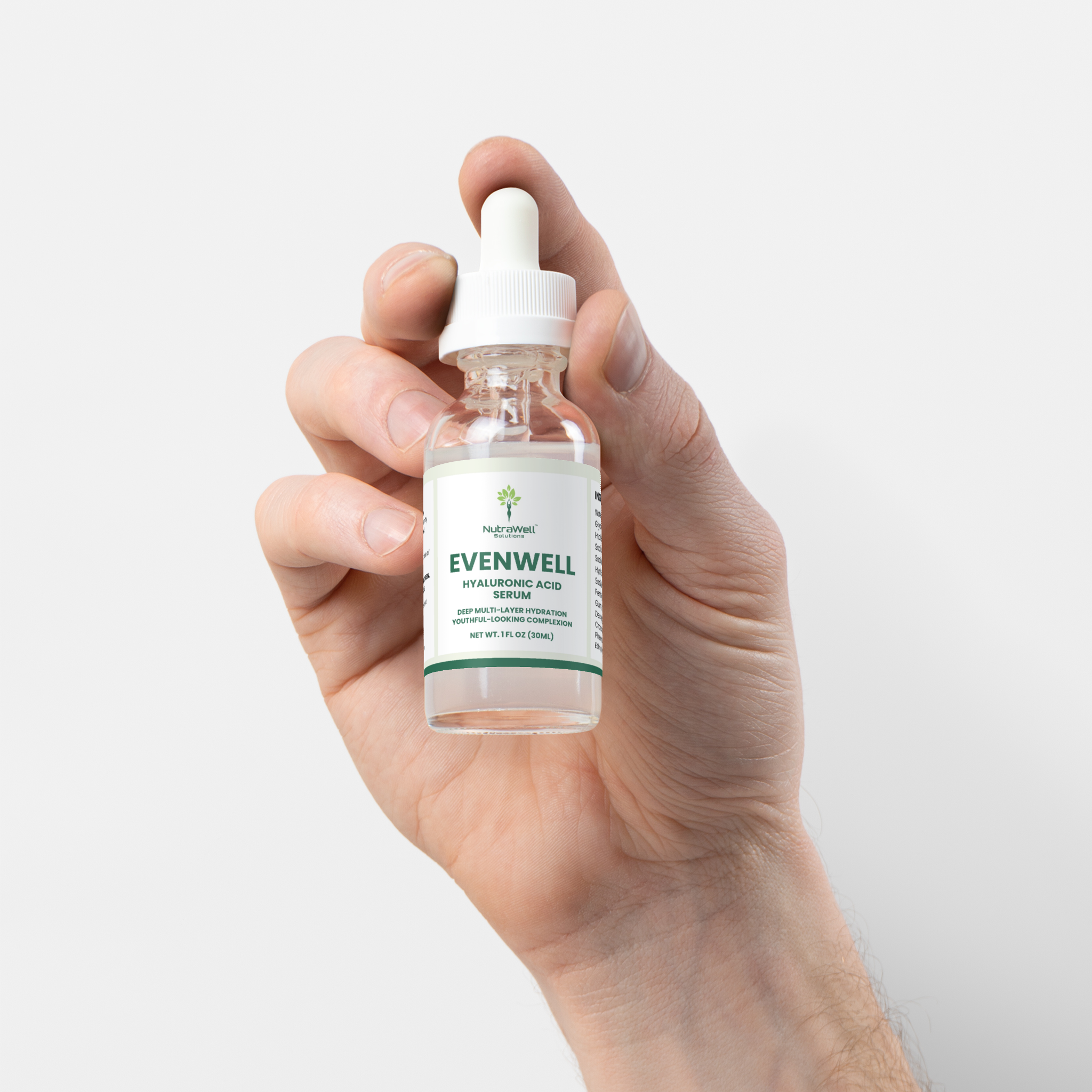 EvenWell Hyaluronic Acid Serum complete ingredient list