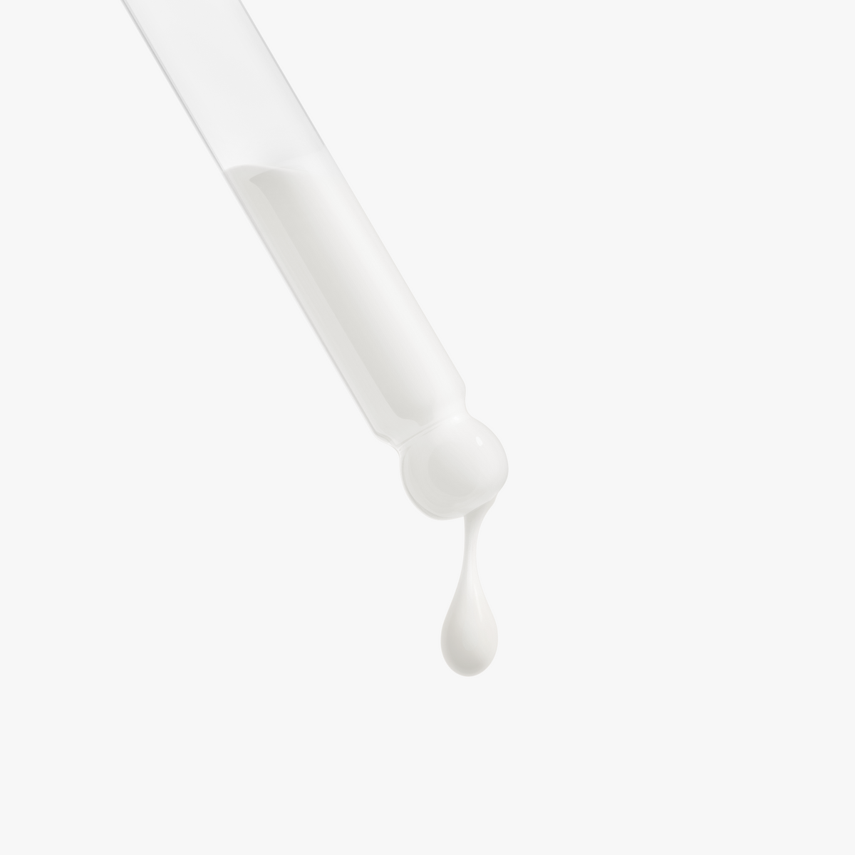 Applying EvenWell Retinol and Peptide Face Serum with a dropper