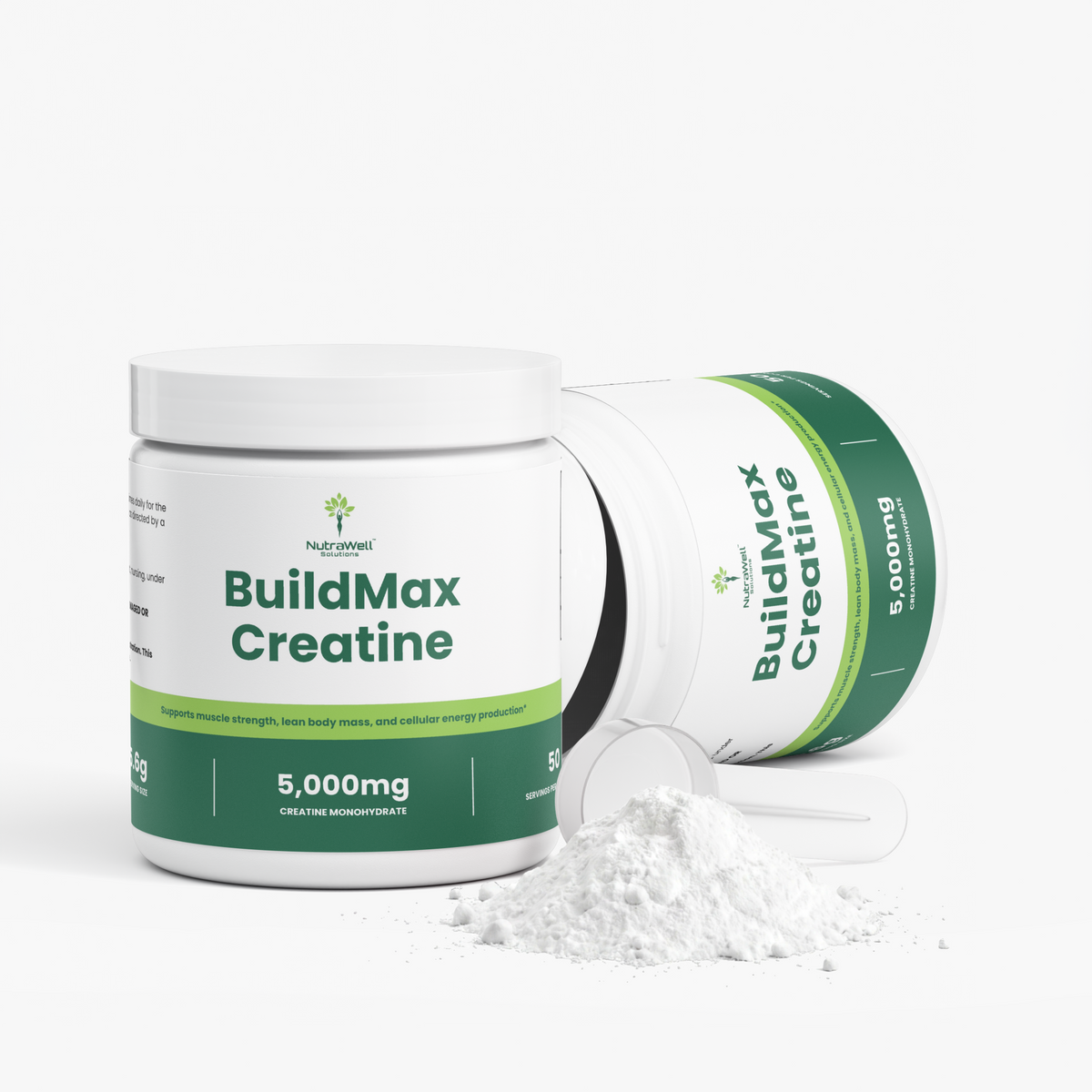 Creatine Monohydrate Supplement Facts panel
