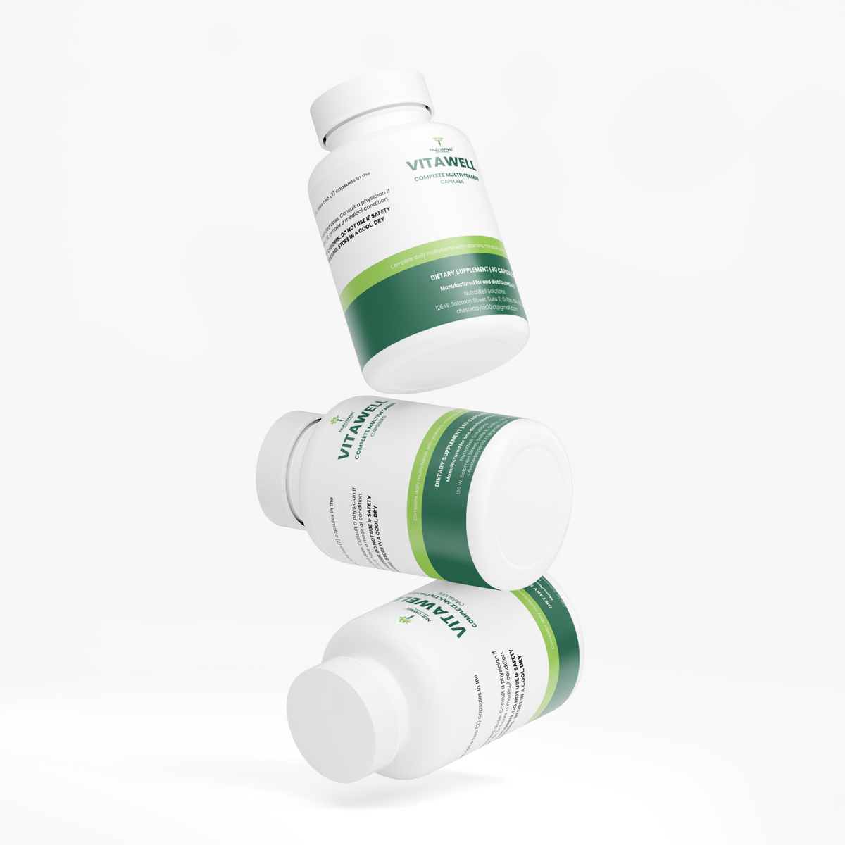 Complete Multivitamin ingredients and directions panel
