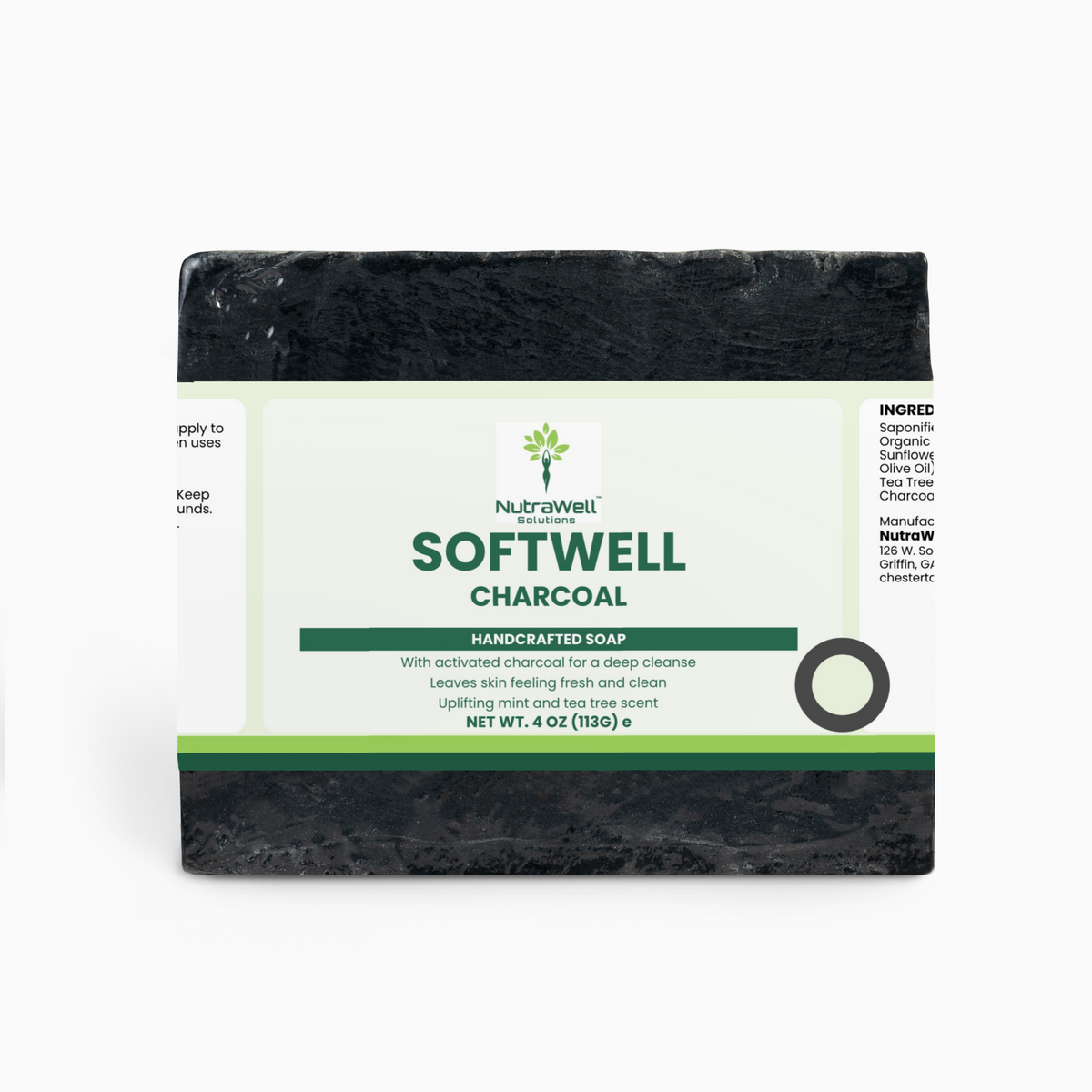 NutraWell Charcoal Soap package