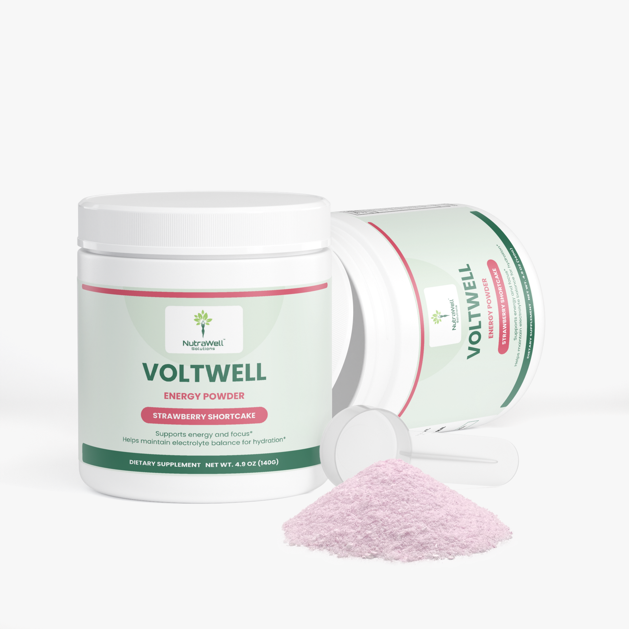 Energy Powder (Strawberry Shortcake)