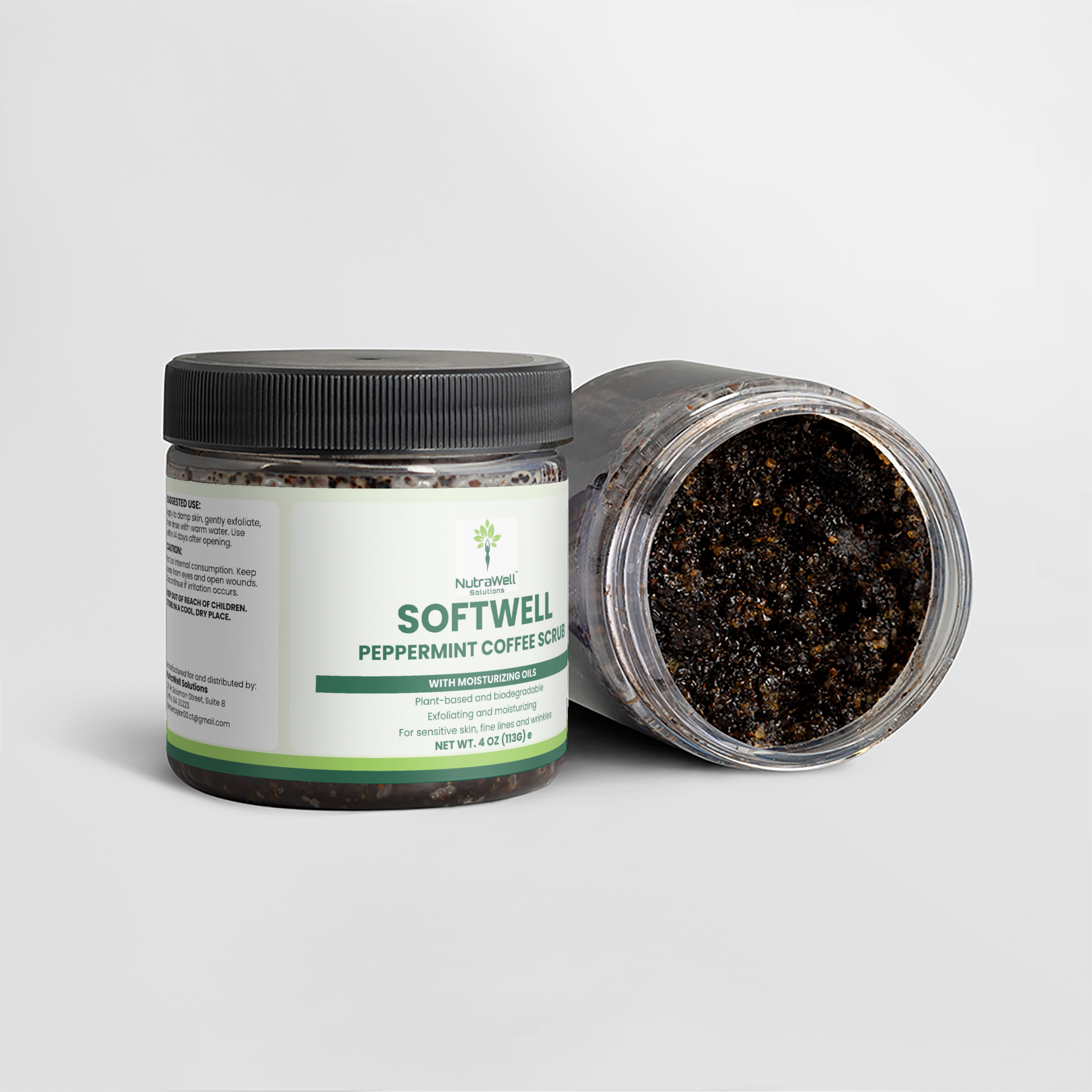 Peppermint Coffee Scrub