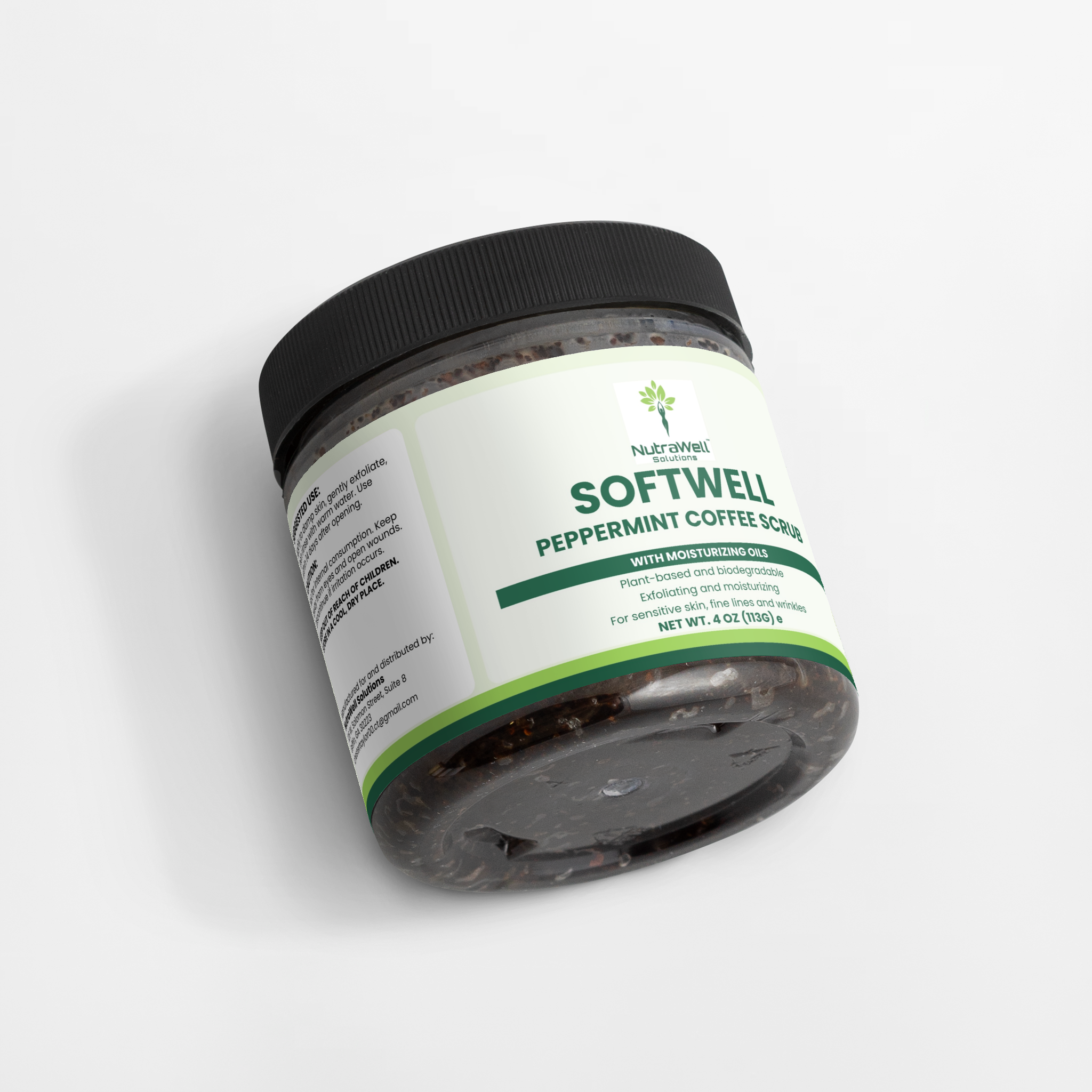Peppermint Coffee Scrub