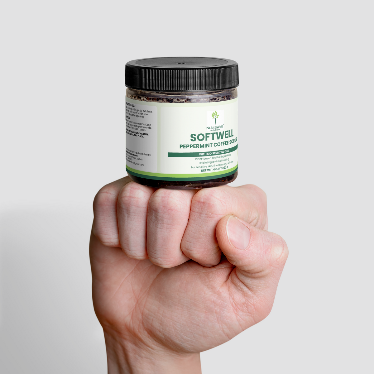 Peppermint Coffee Scrub