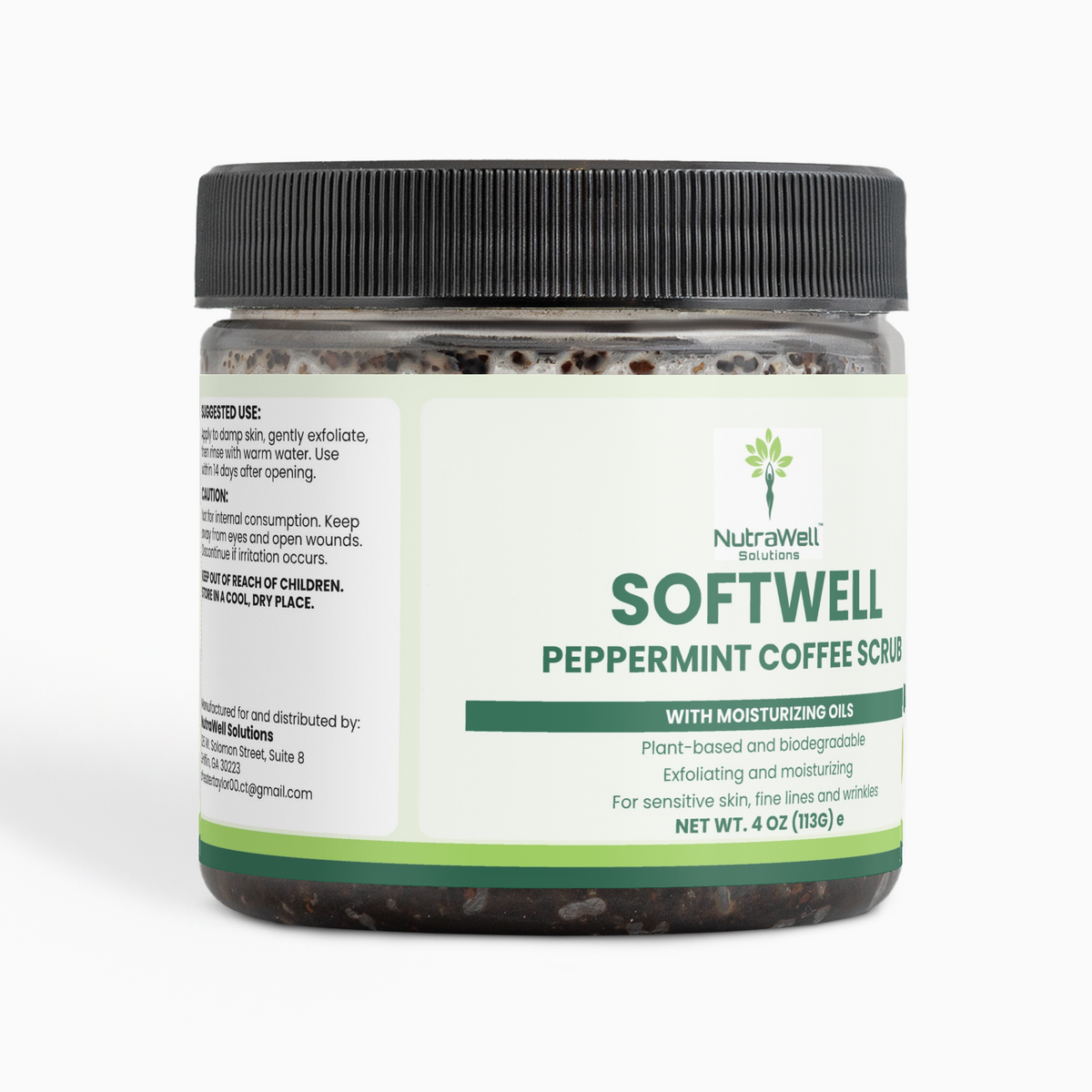 Peppermint Coffee Scrub