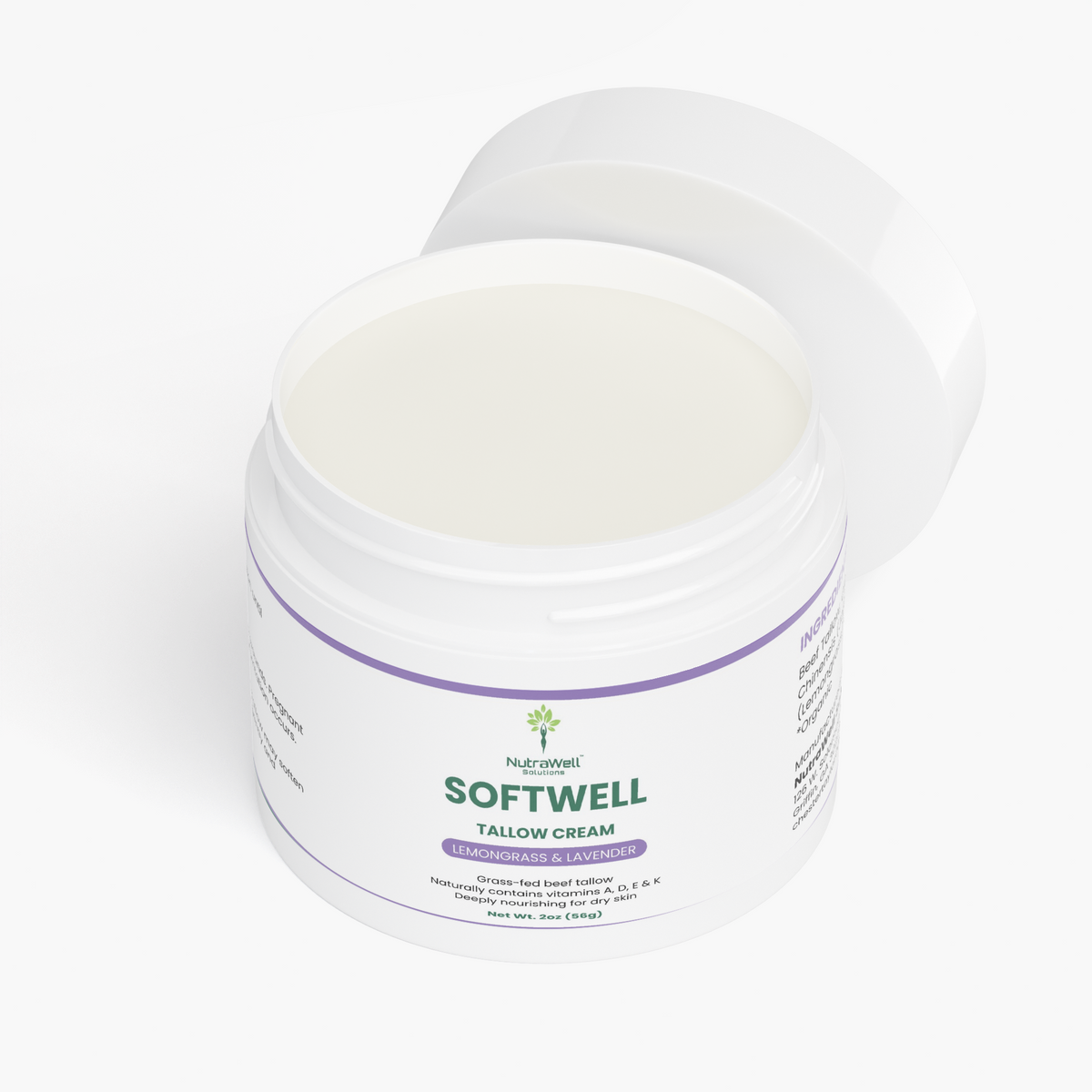 Tallow Cream Lemongrass & Lavender