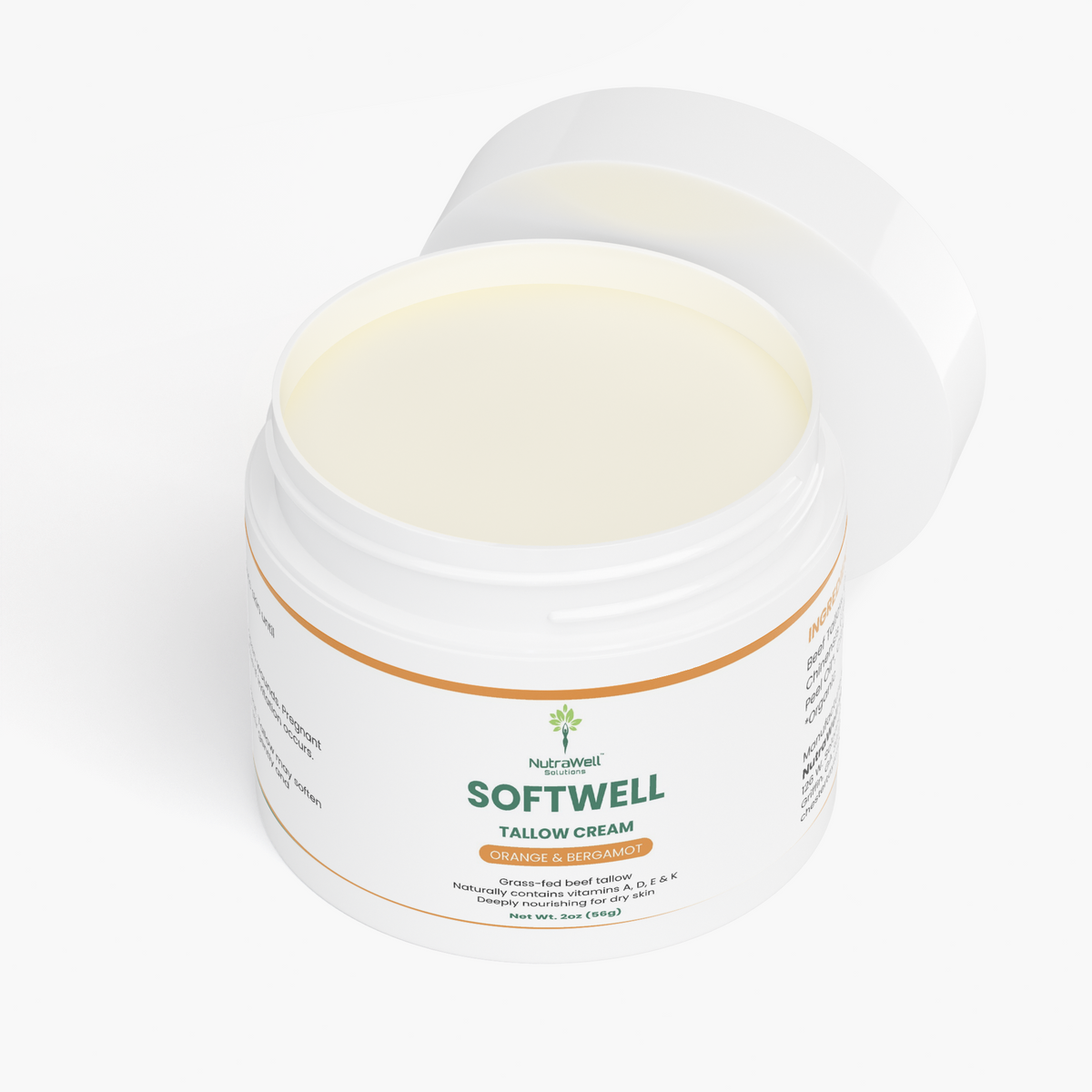 Tallow Cream Orange & Bergamot