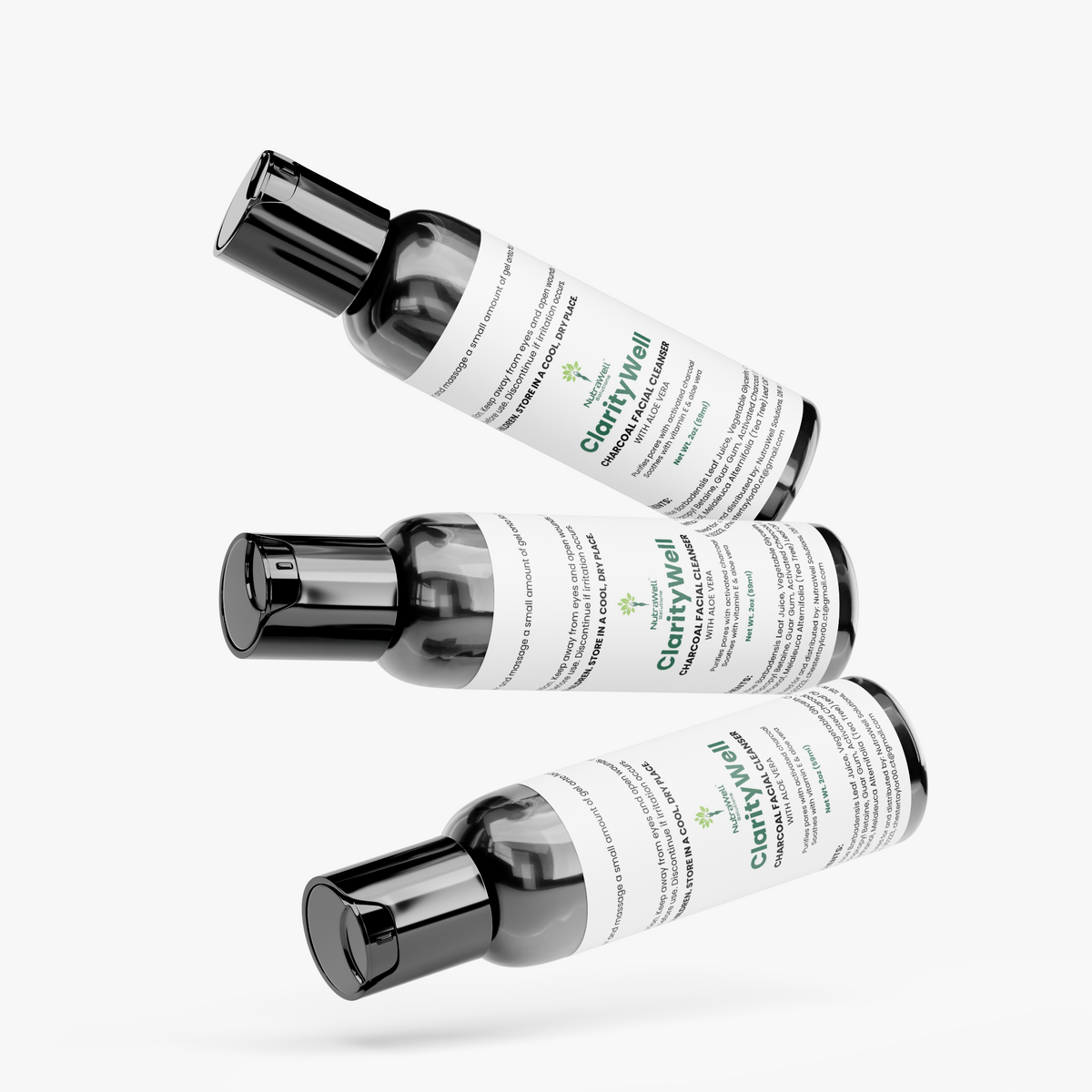 ClarityWell Charcoal Facial Cleanser