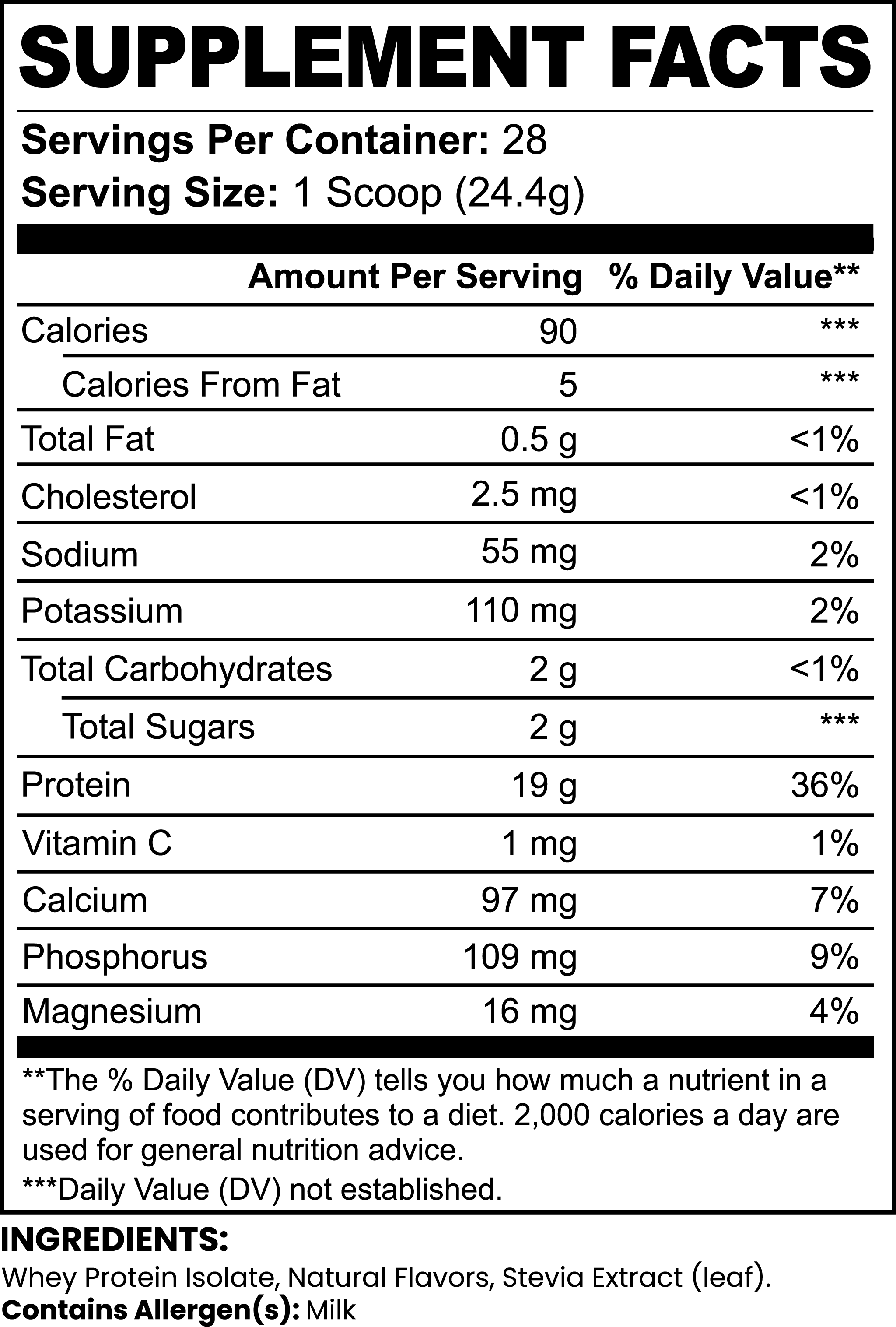 Pure3 Whey (Vanilla)