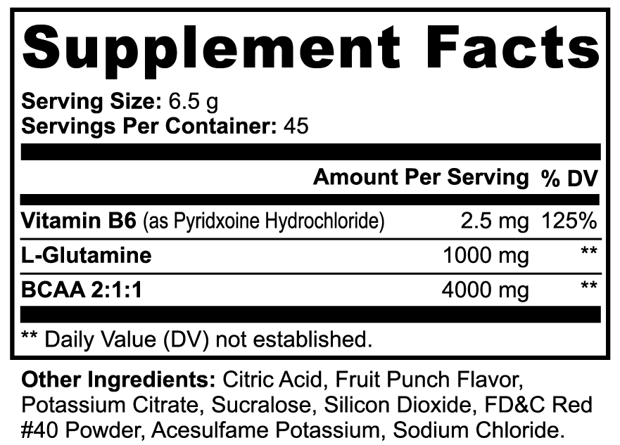 NutraFuel BCAA