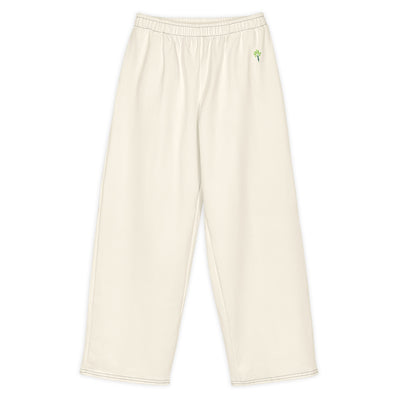 Wide Cotton Sweatpants – Lunar Rock