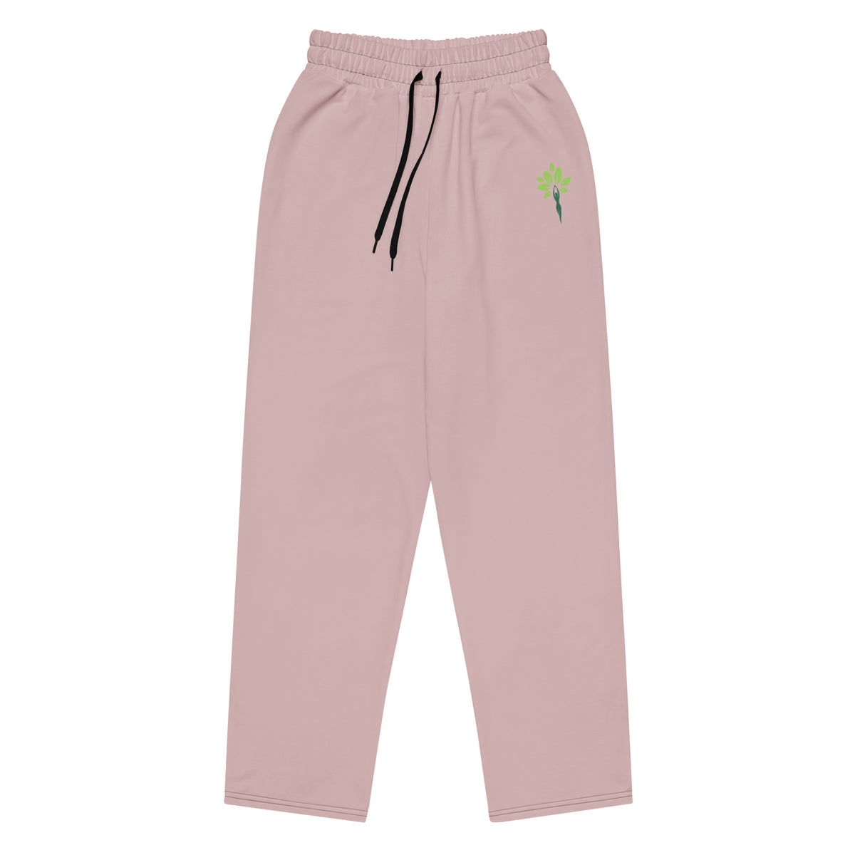 Wide-leg joggers in G. Dyed Blush