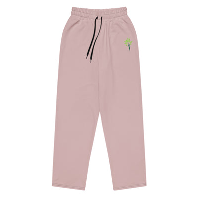 Wide-Leg Joggers – G. Dyed Blush
