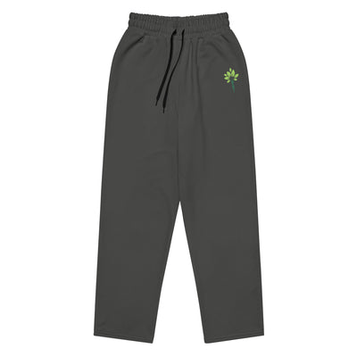 Wide-Leg Joggers – Asphalt