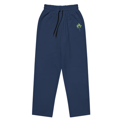Wide-Leg Joggers – Collegiate Navy