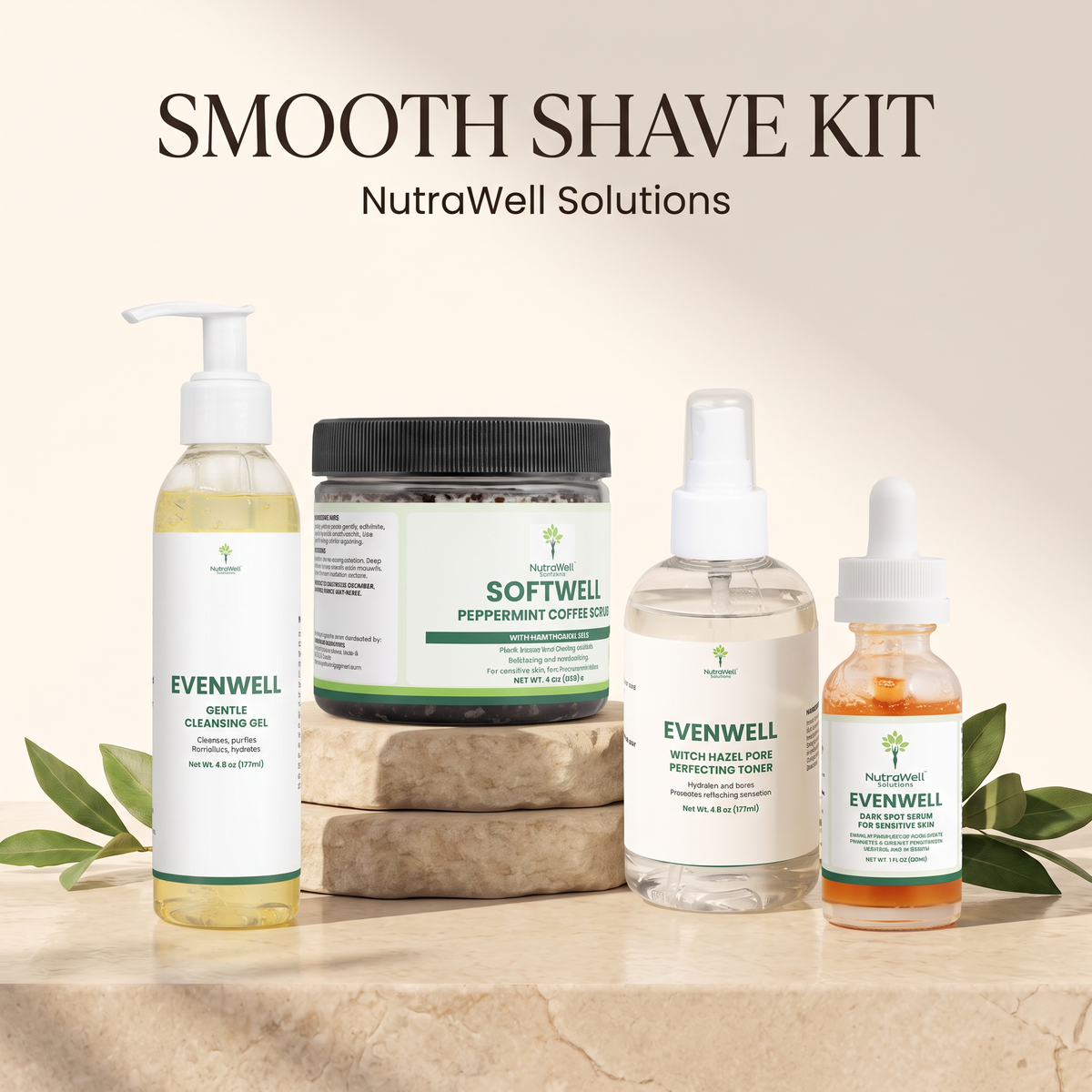Smooth Shave Kit bundle, option A