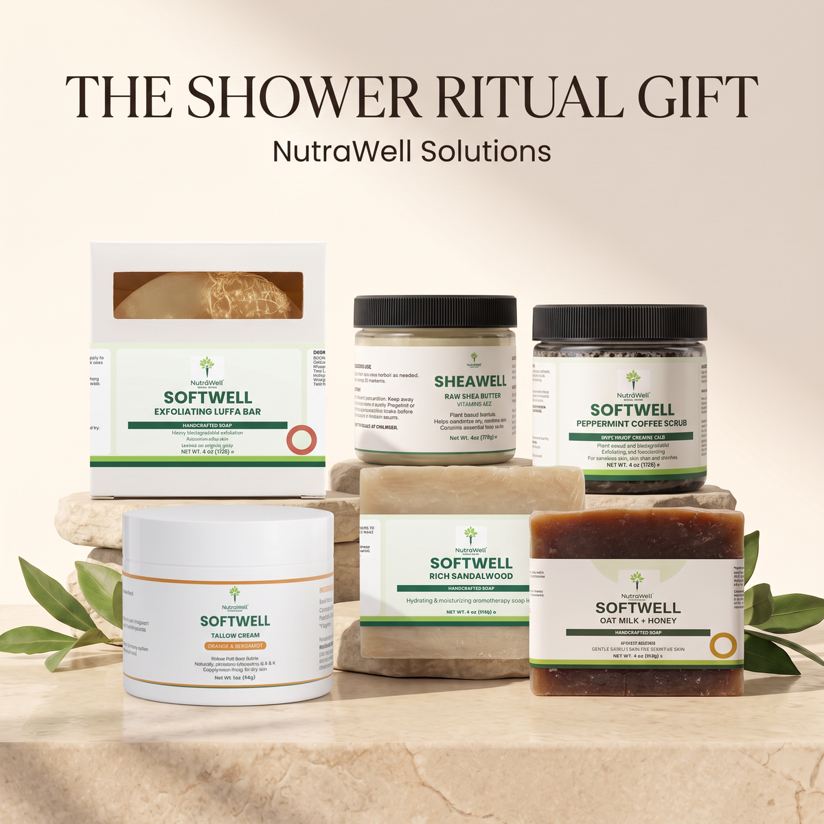 The Shower Ritual Gift bundle, option A