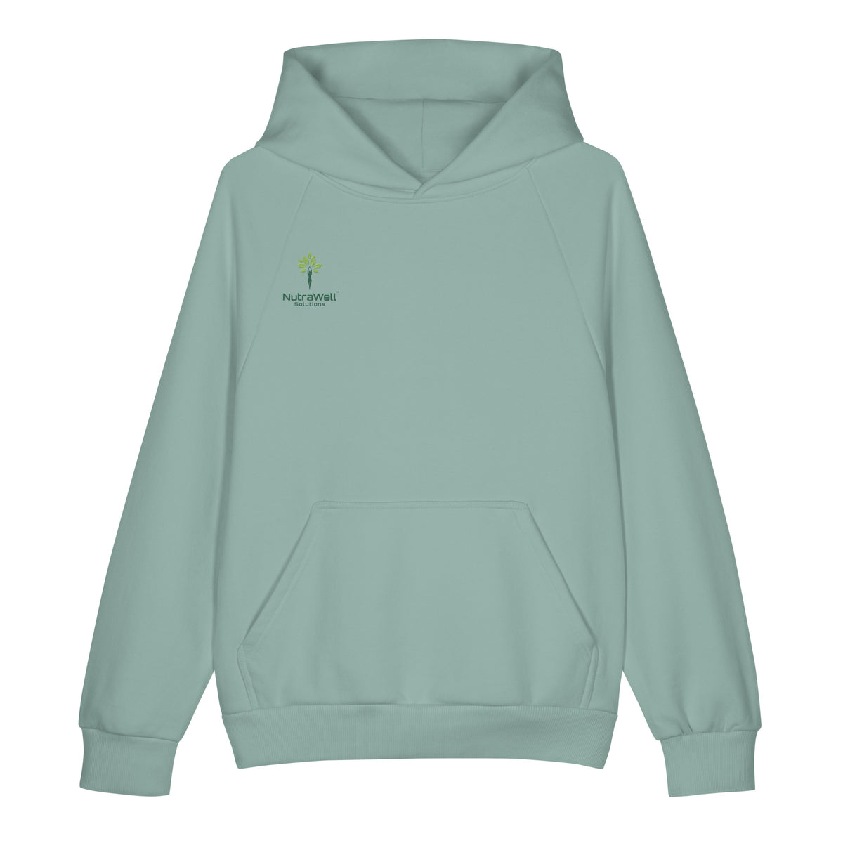 Unisex super heavyweight hoodie, front view