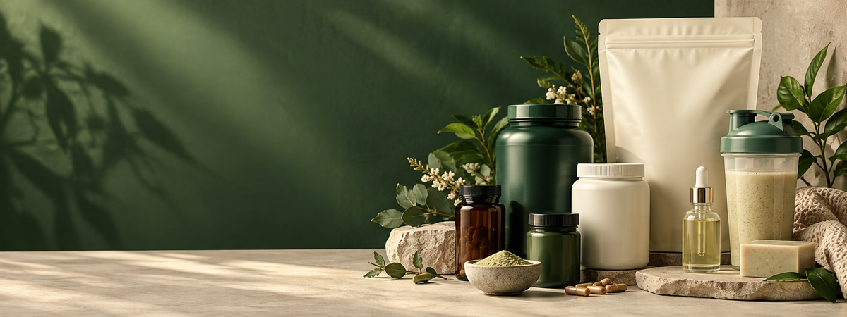 Curated NutraWell wellness essentials collection banner