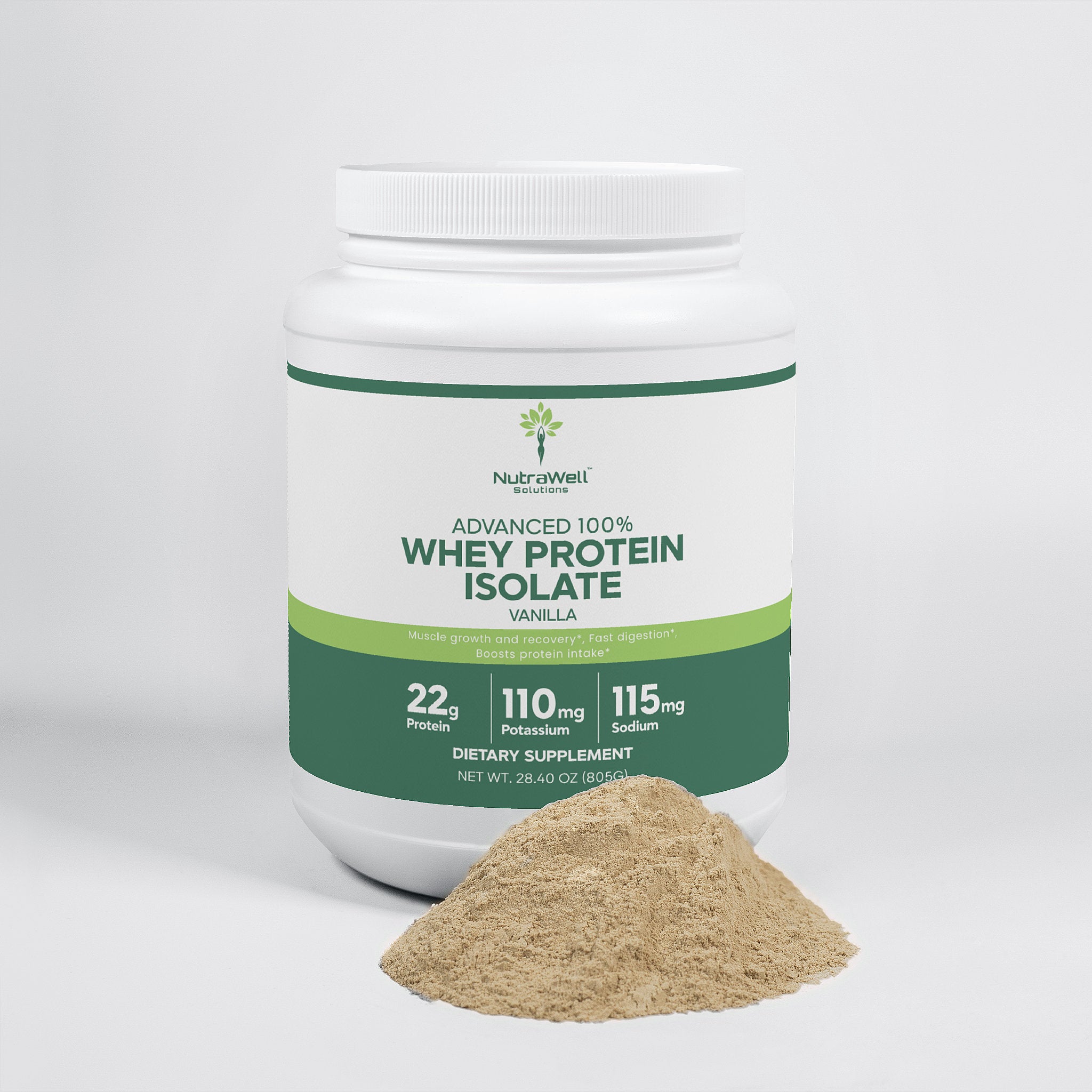 Advanced 100% Whey Protein Isolate (Vanilla)