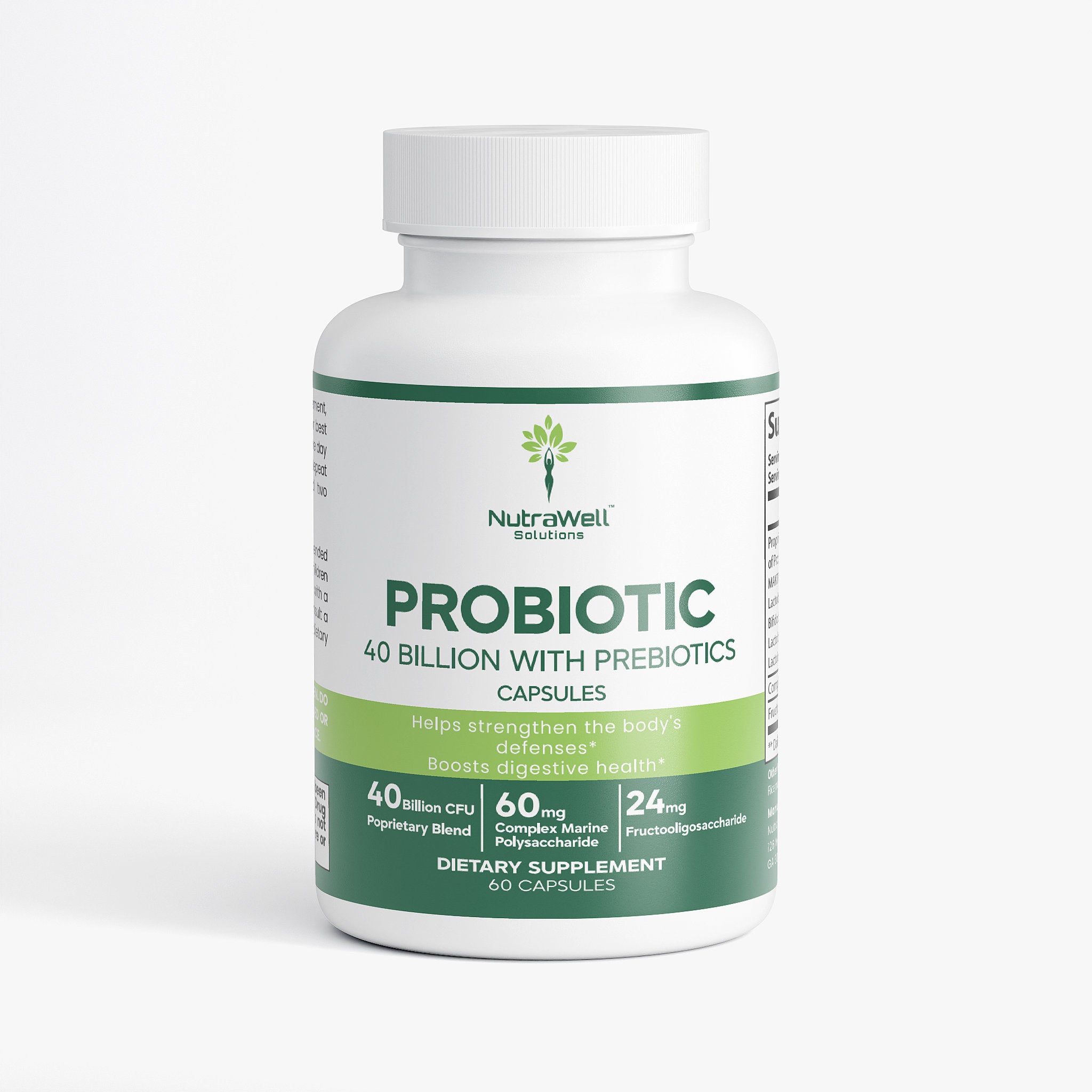 Probiotic 40 Billion with Prebiotics