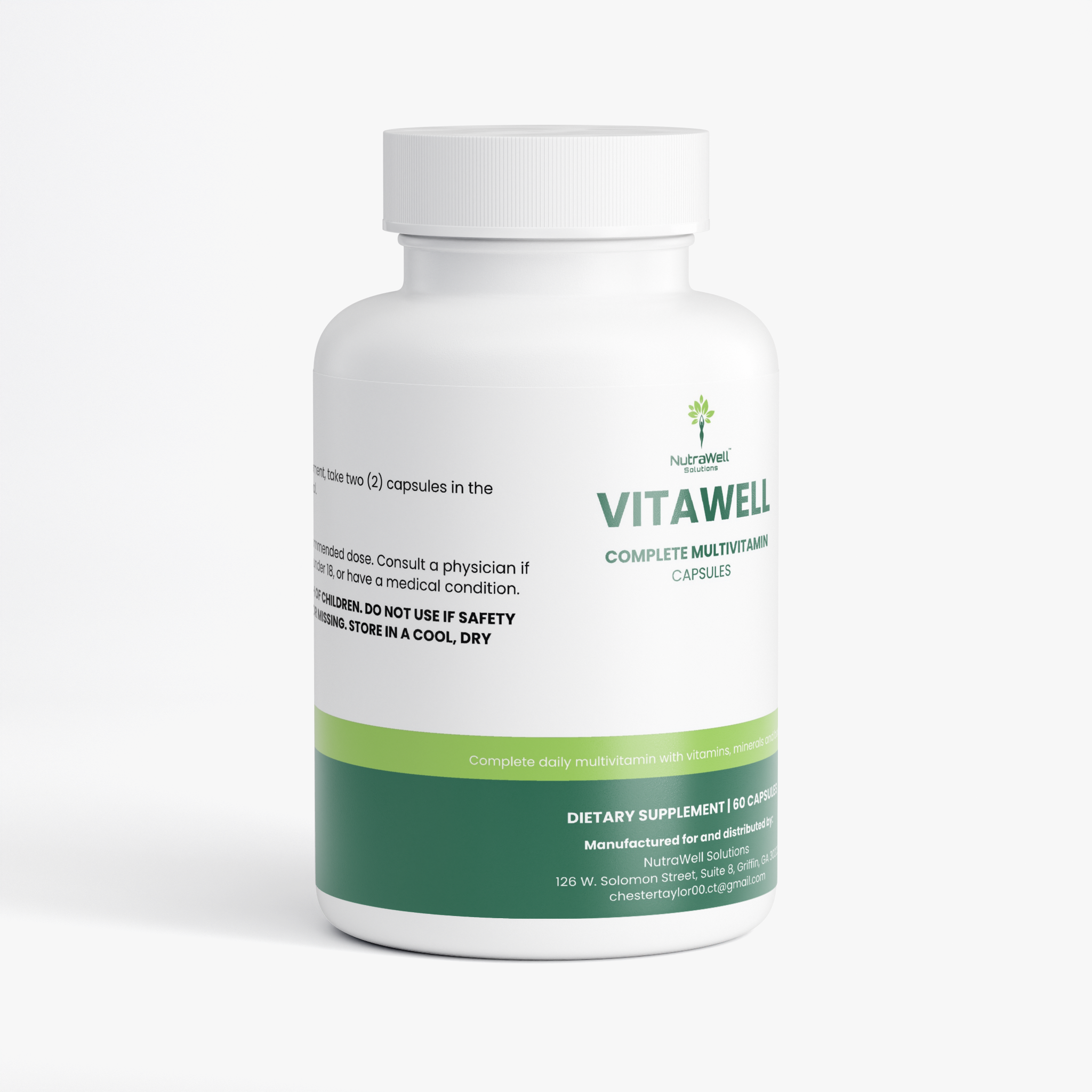 Complete Multivitamin bottle, front view