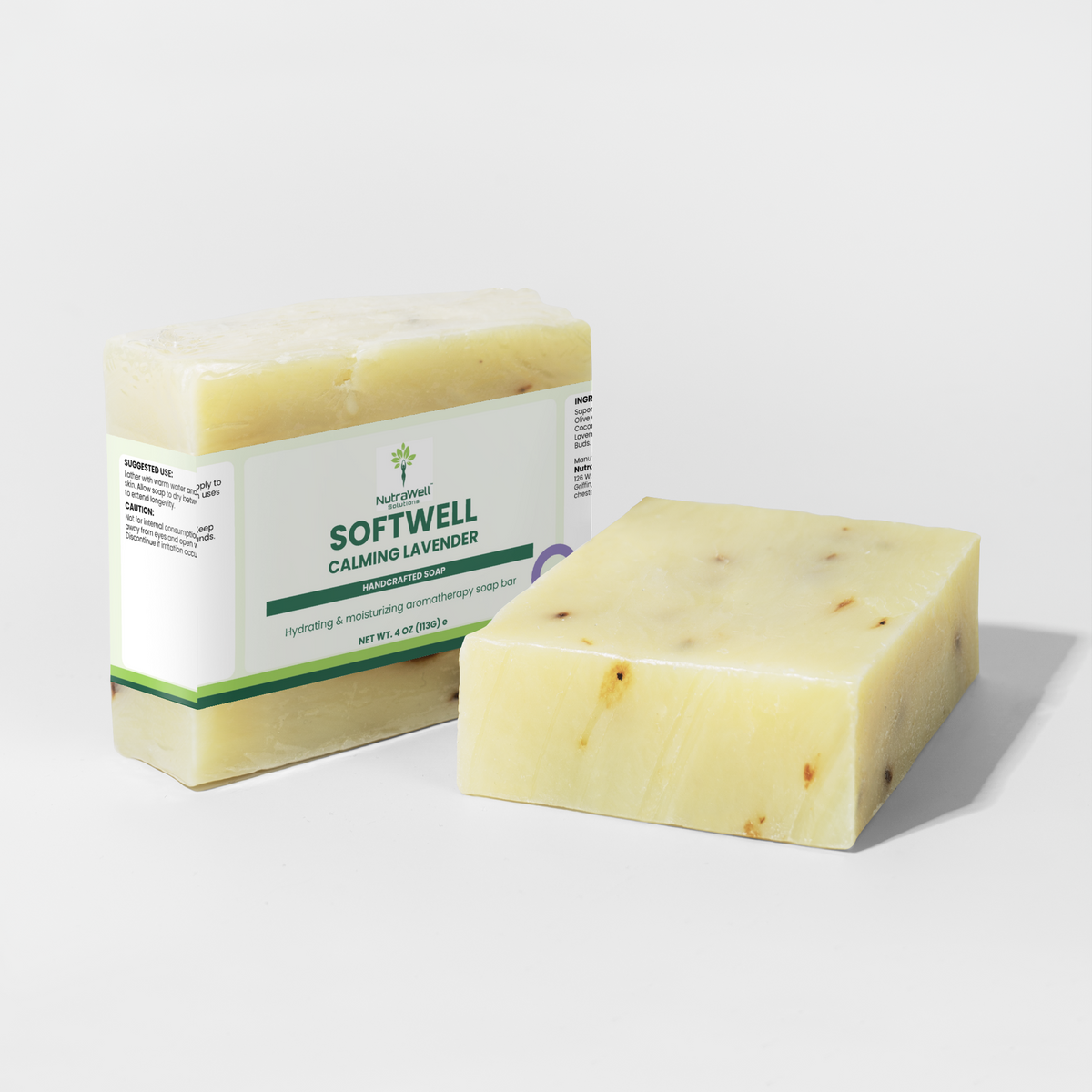 Calming Lavender four-ounce soap bar