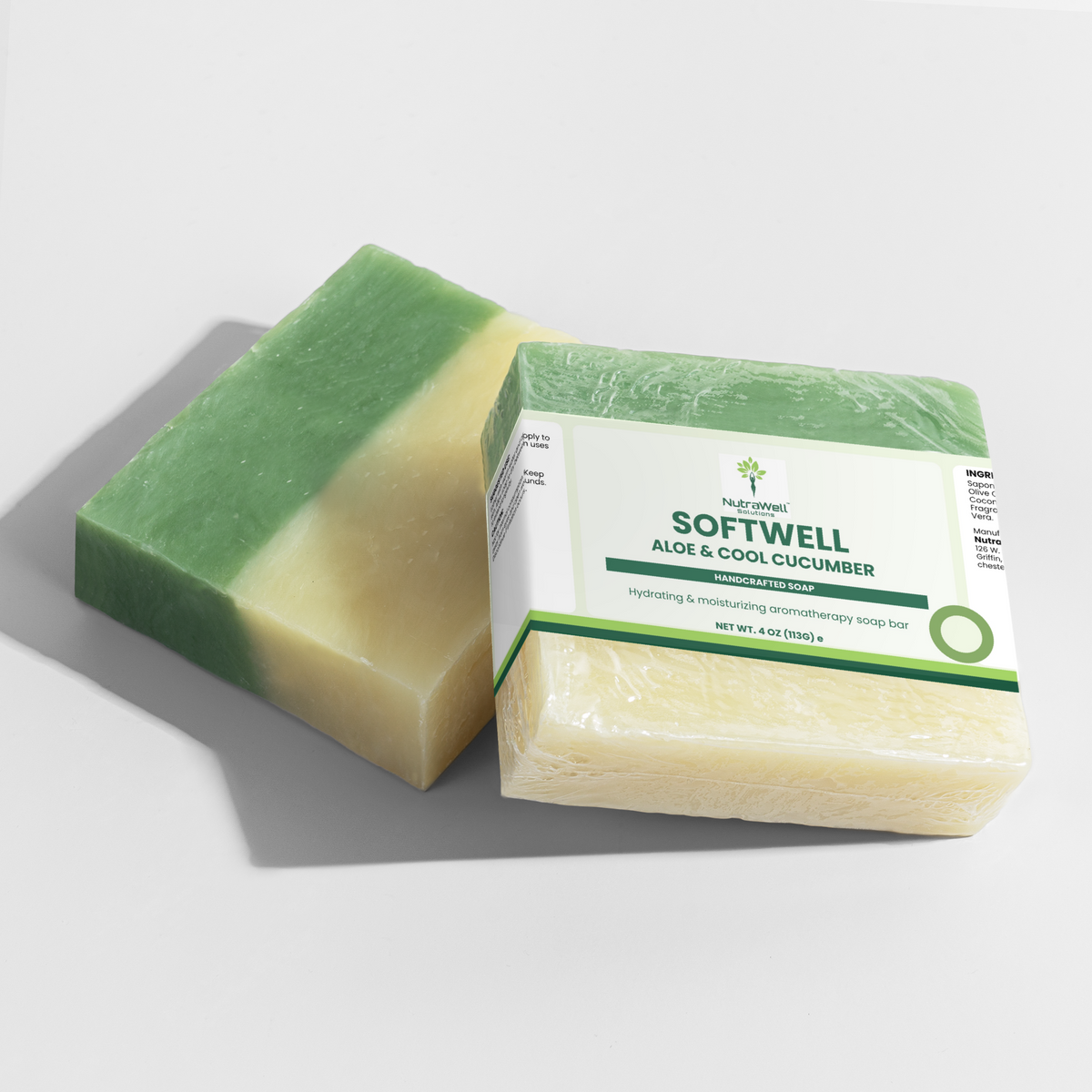 Aloe and Cool Cucumber Soap package detail