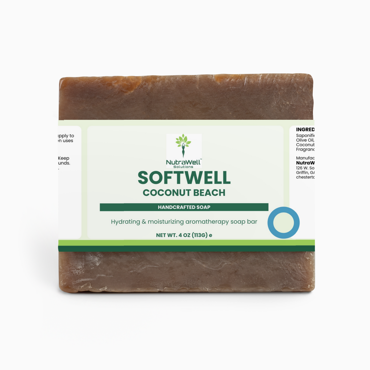 Coconut Beach Soap included in Coastal Exfoliating Soap Trio