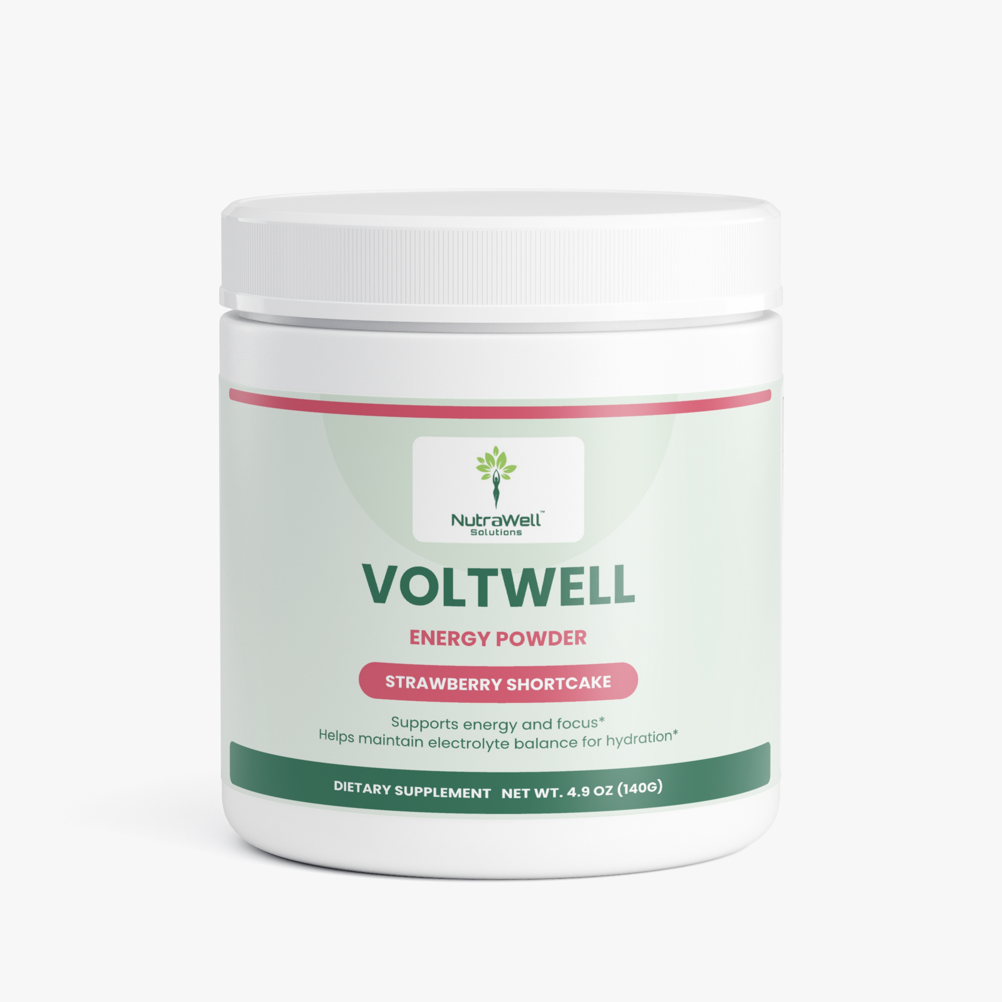 Energy Powder (Strawberry Shortcake)