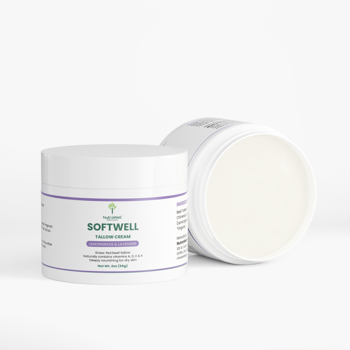 Tallow Cream Lemongrass & Lavender