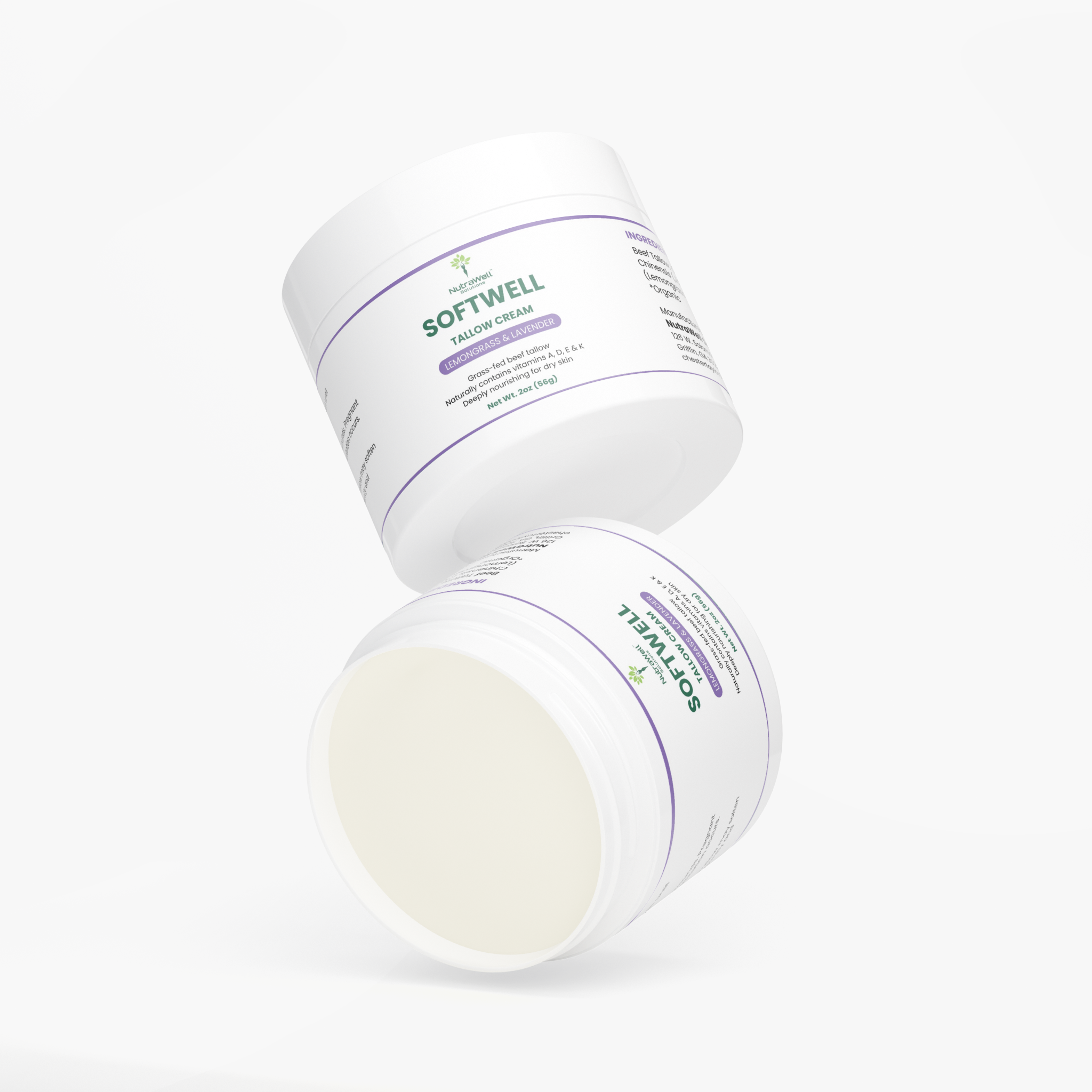 Tallow Cream Lemongrass & Lavender
