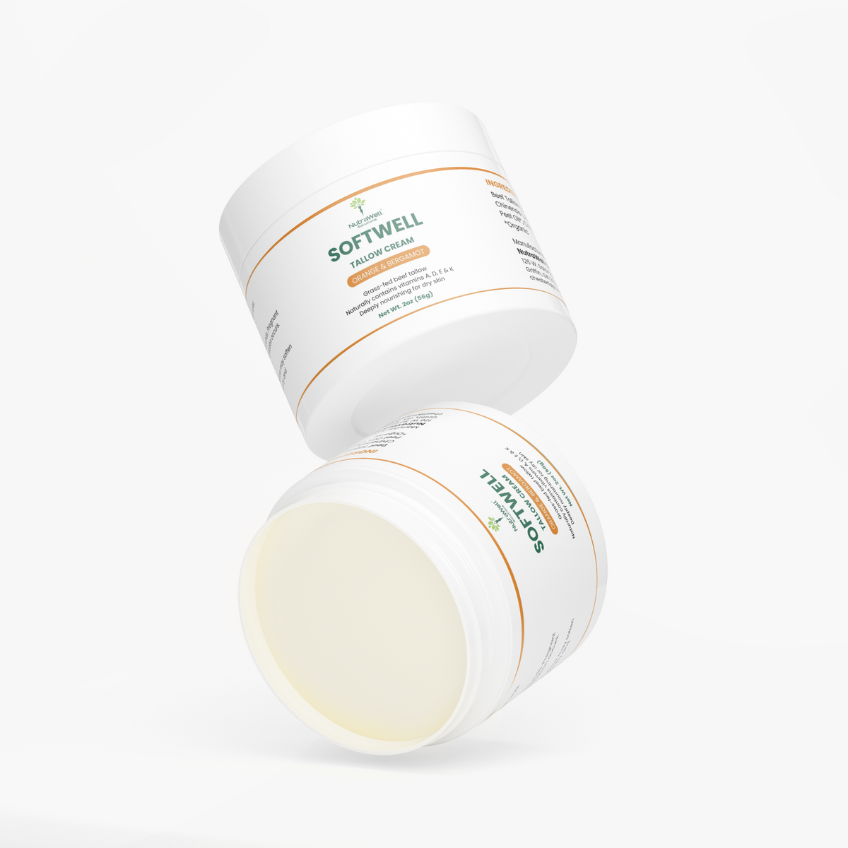 Tallow Cream Orange & Bergamot