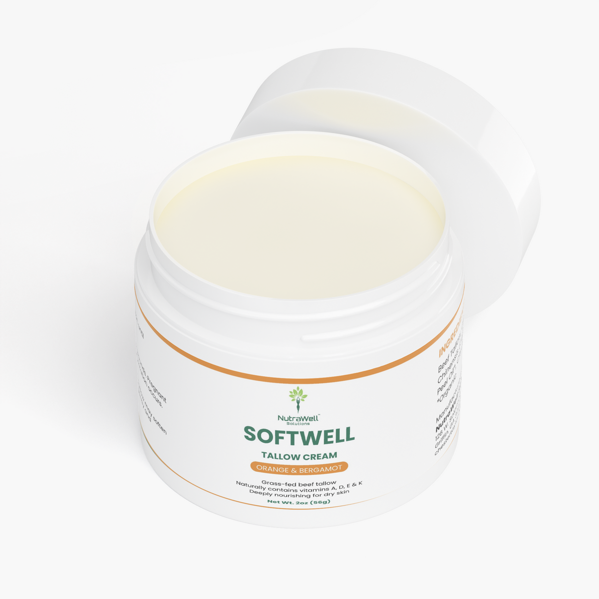 Tallow Cream Orange & Bergamot