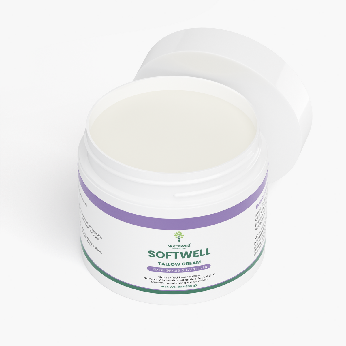 Tallow Cream Lemongrass & Lavender