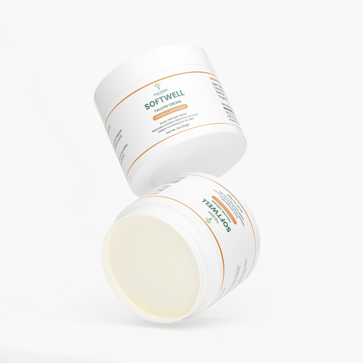 Tallow Cream Orange & Bergamot