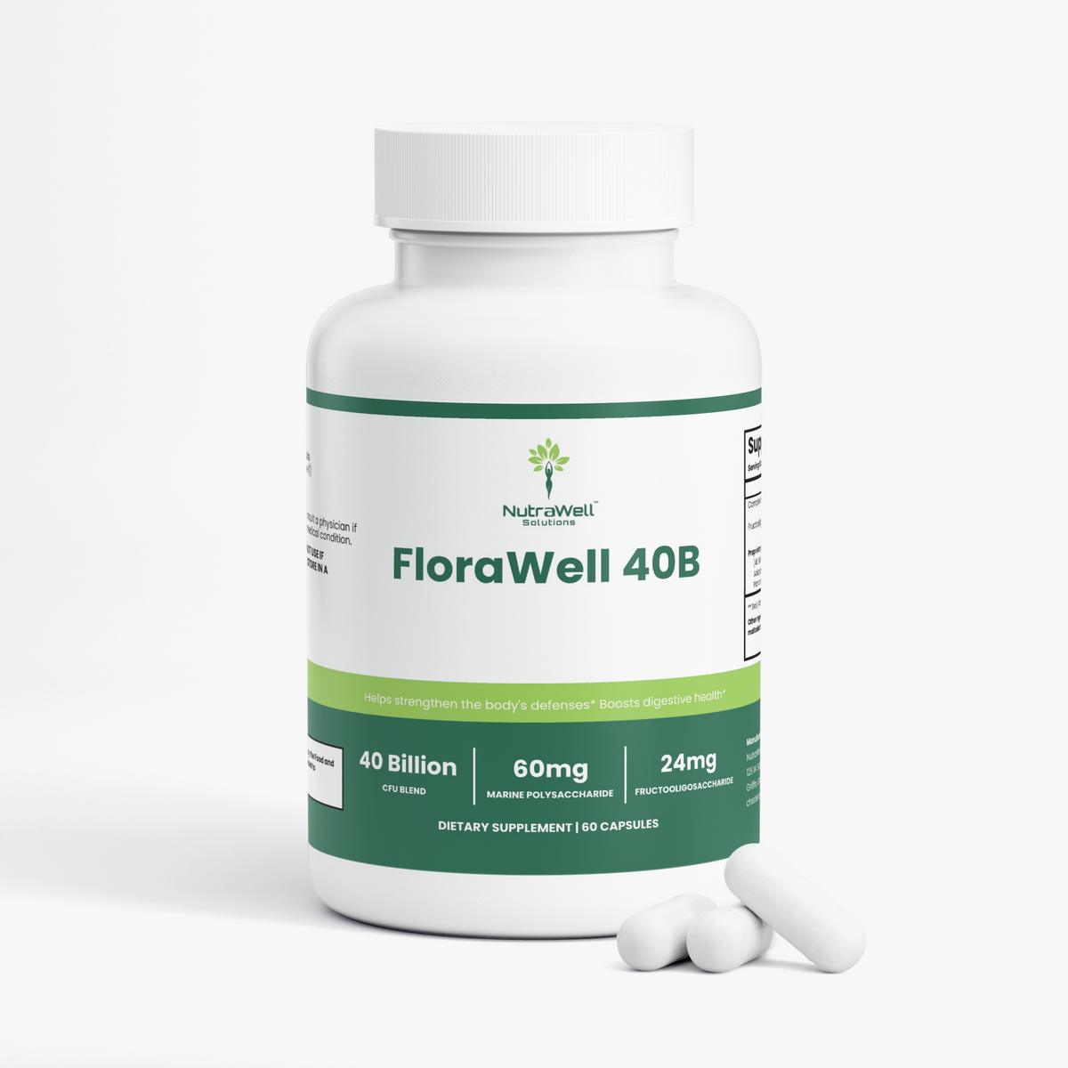 Probiotic 40 Billion with Prebiotics