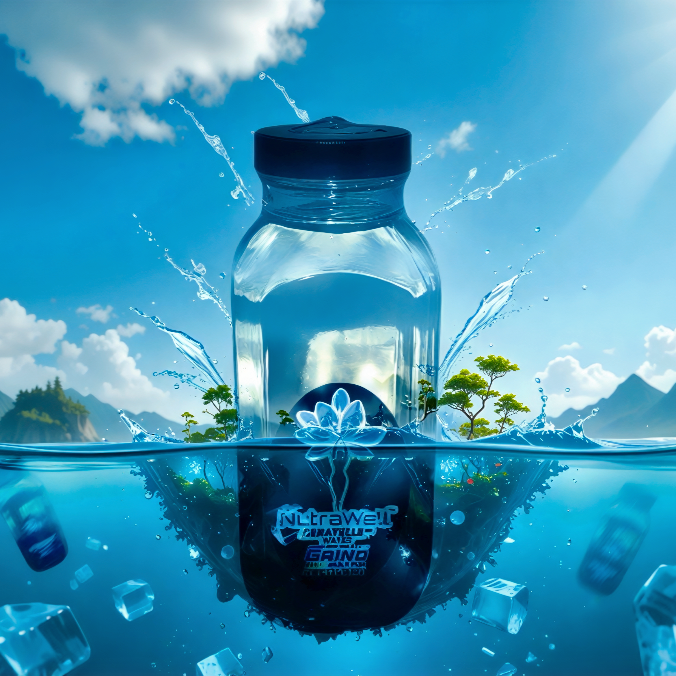 Aeratelle™ Glass bottles