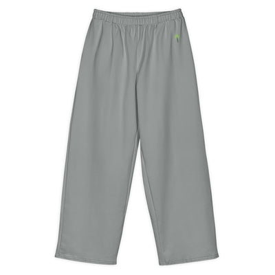 Wide Cotton Sweatpants – G. Dyed Misty Grey