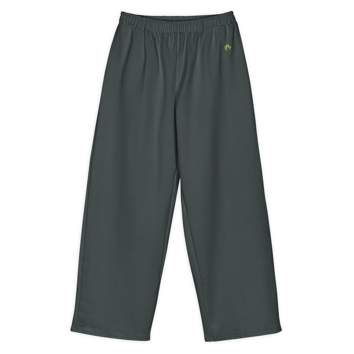 Wide cotton sweatpants in Pigment Midnight Navy