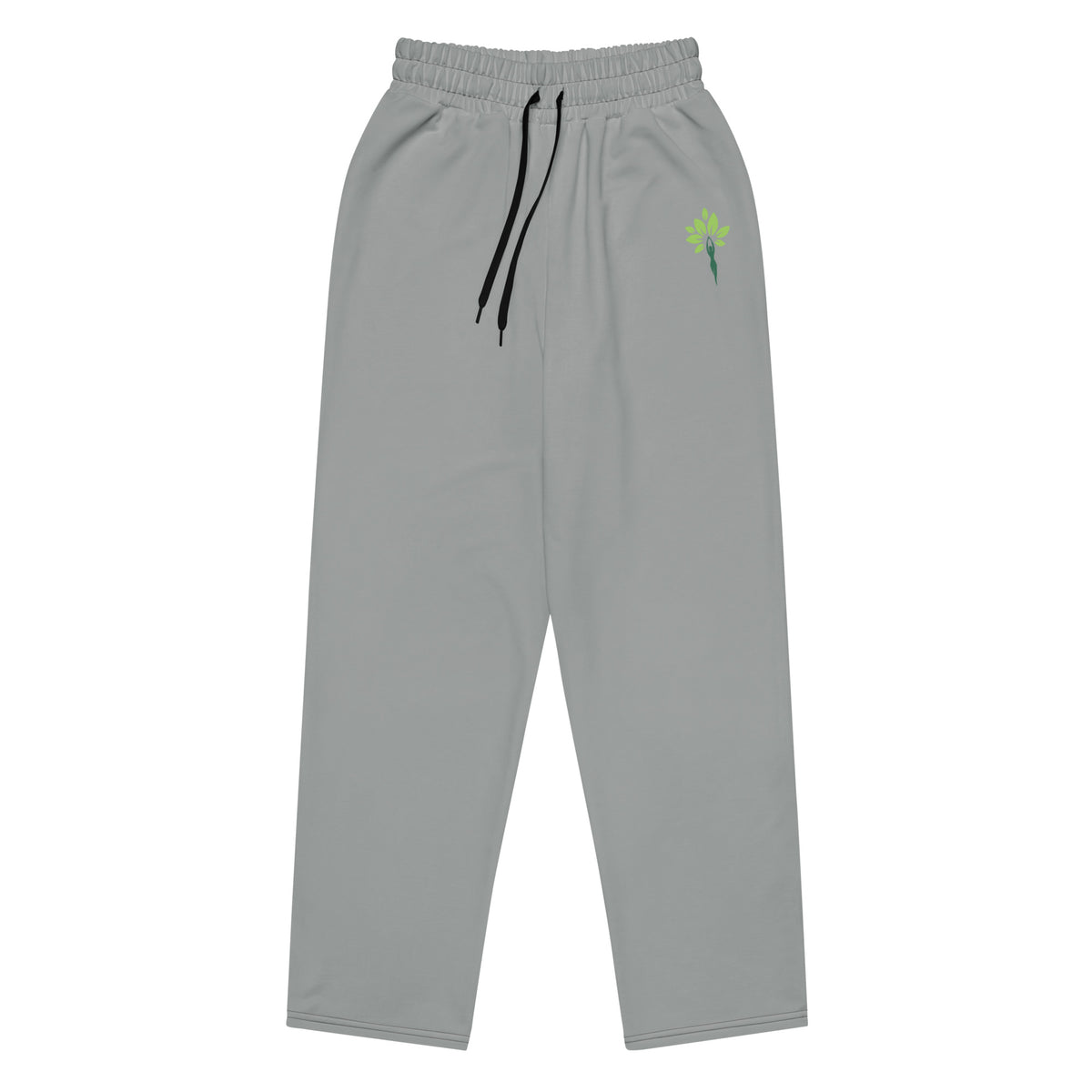 Wide-leg joggers in G. Dyed Misty Grey