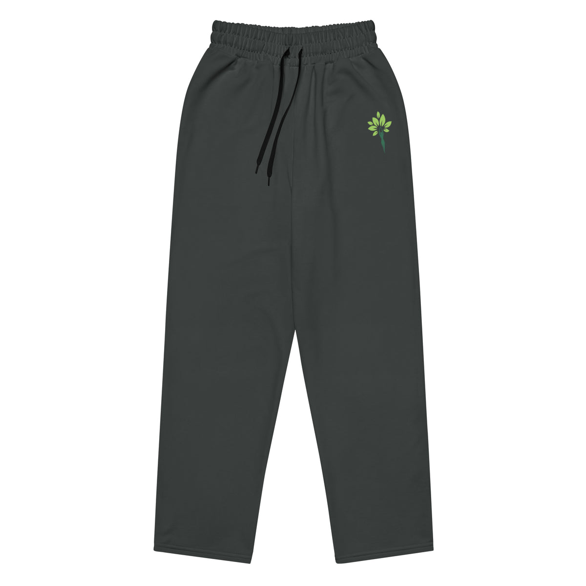 Wide-leg joggers in G. Dyed Black Rock