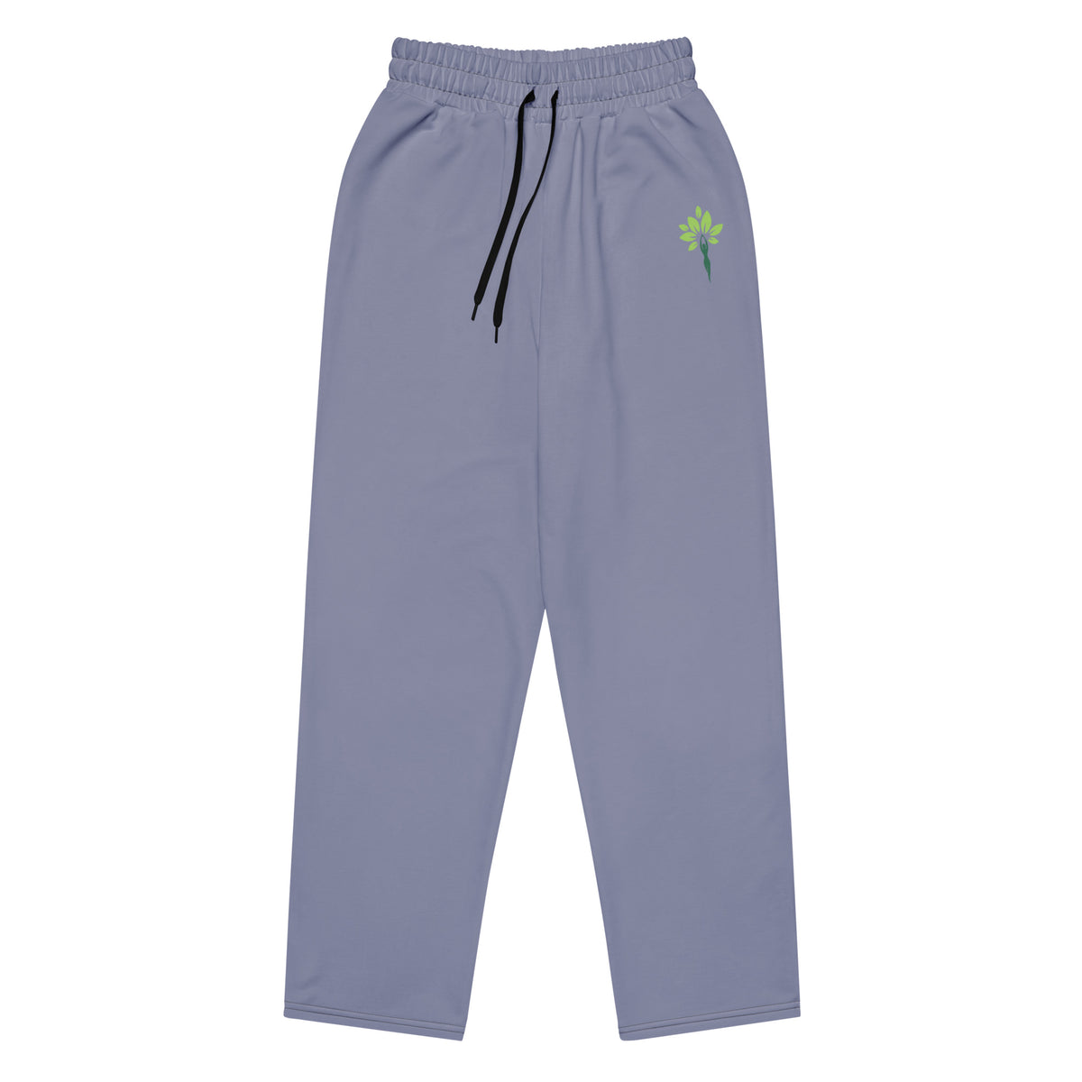 Wide-leg joggers in G. Dyed Blue Grey