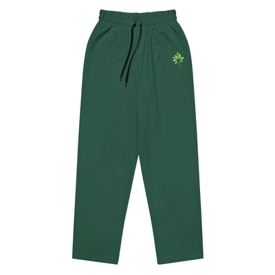 Wide-Leg Joggers – Spruce
