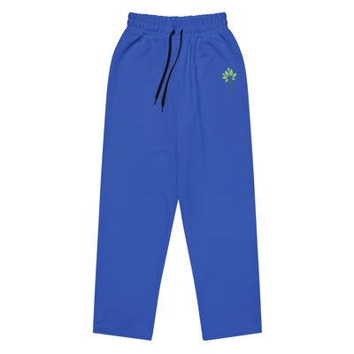 Wide-Leg Joggers – Royal